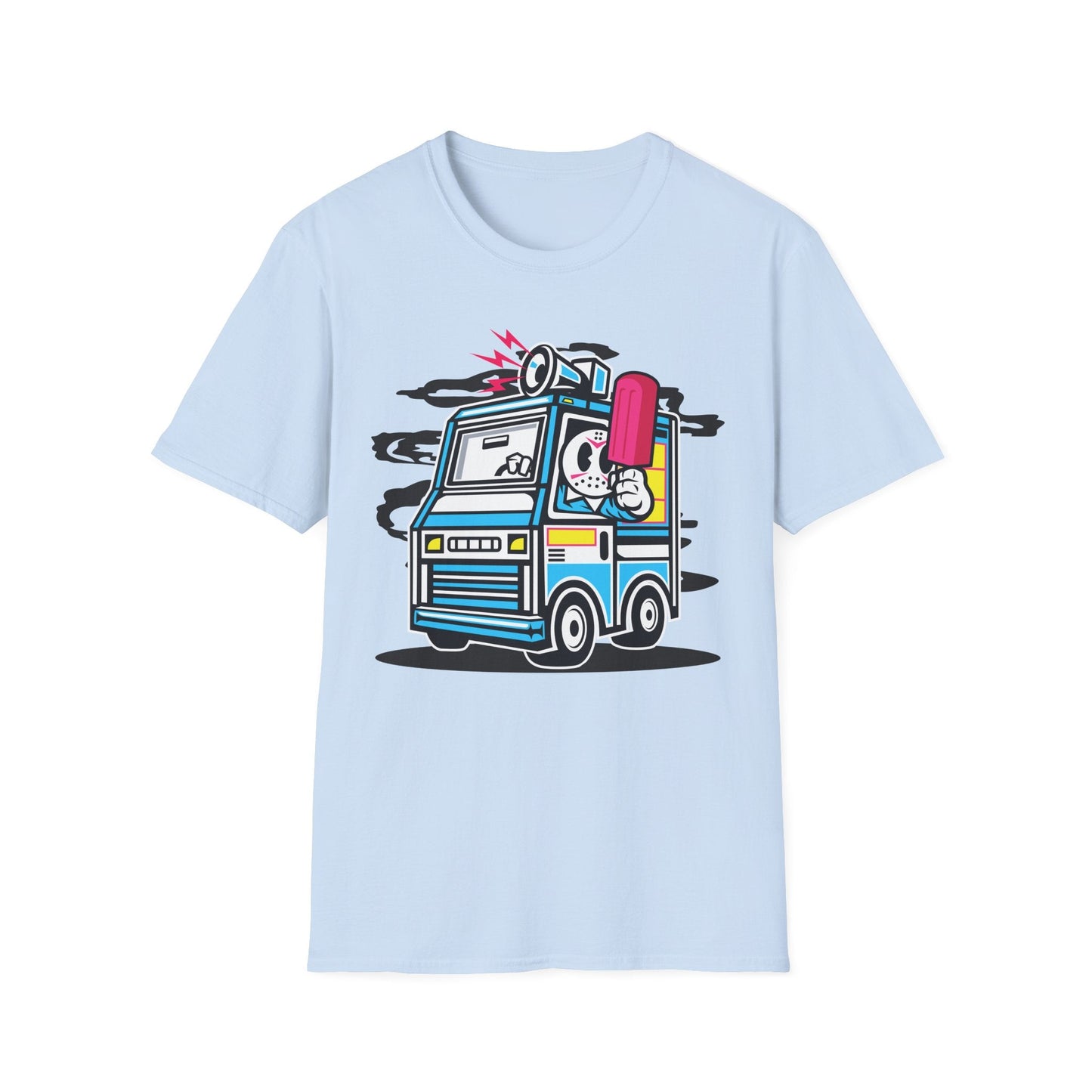 Cartoon T Shirt Animation Tee Funny Unisex Softstyle Gildan 64000 100 Percent Ring Spun Cotton