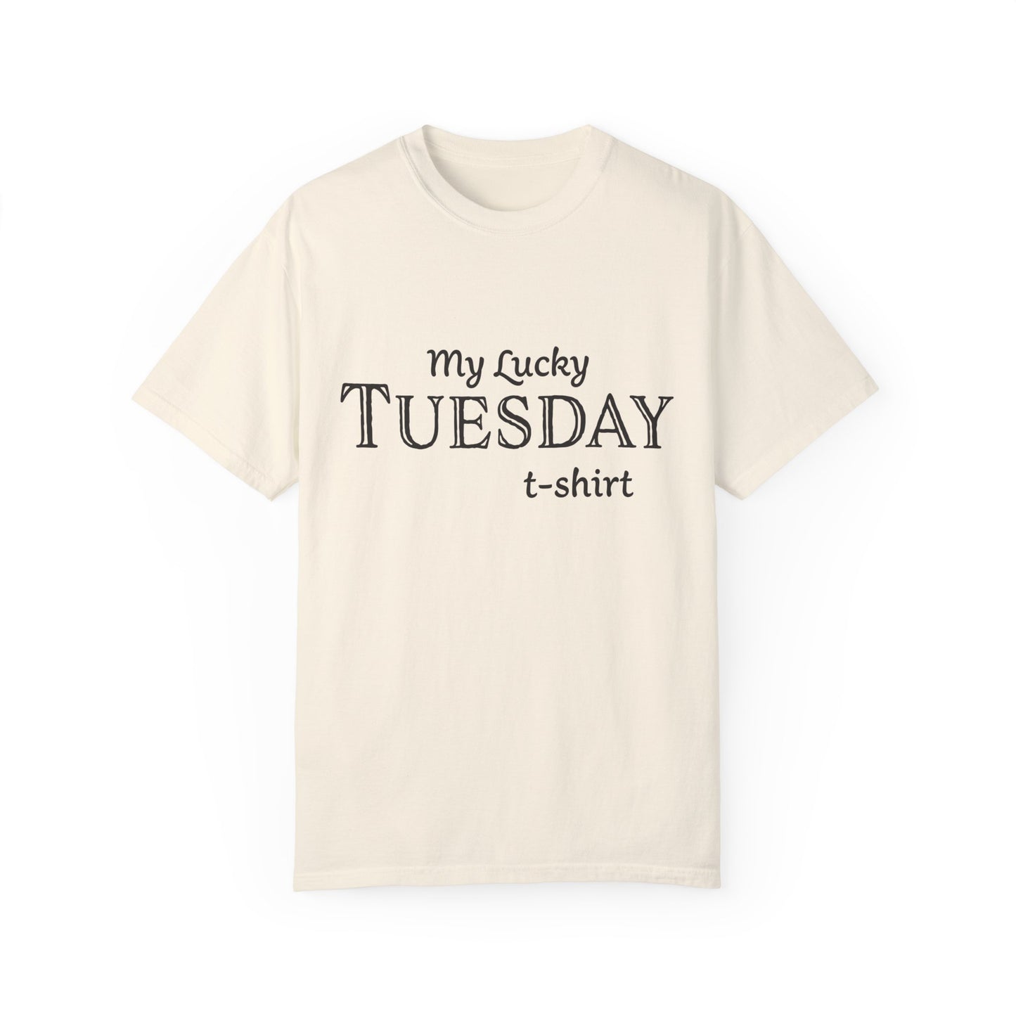 Unisex T-shirt with weekdays design