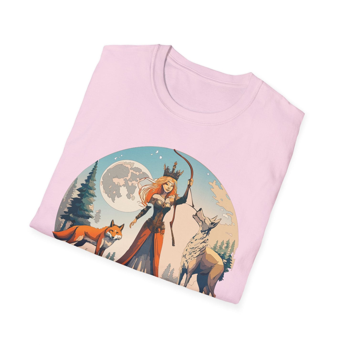 Womens Graphic T Shirts Art Design Shirt Softstyle Gildan 64000 Unisex Tee Ring Spun Cotton