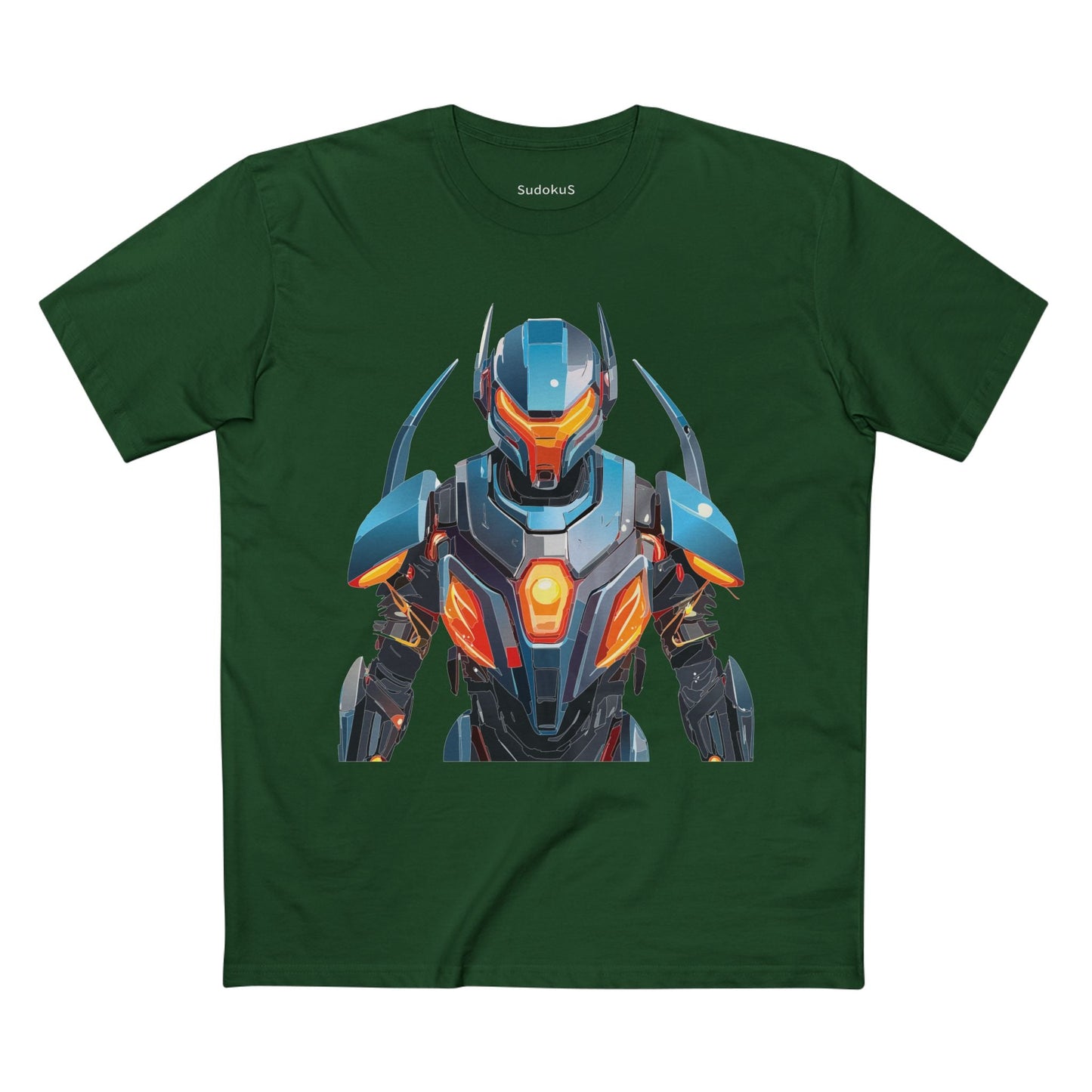Cyborg Robot Graphic Unisex 100 Cotton Staple Tee 21
