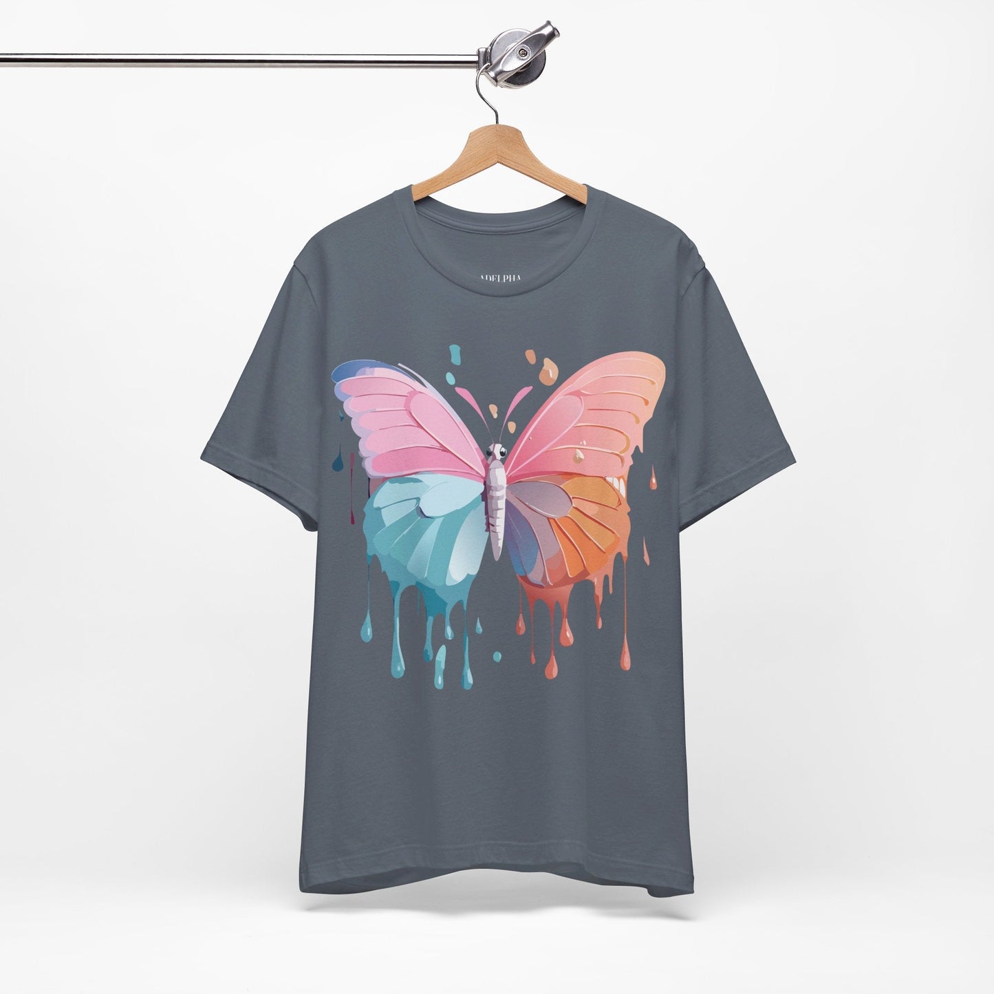 Adelpha Graphic Tee Unisex Short Sleeve Jersey Art Design Vintage Inspired