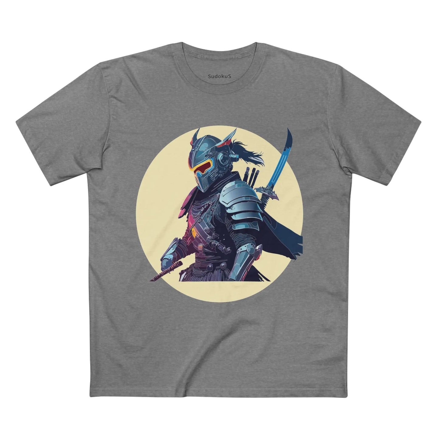Samurai Graphic Unisex 100 Cotton Staple Tee 4