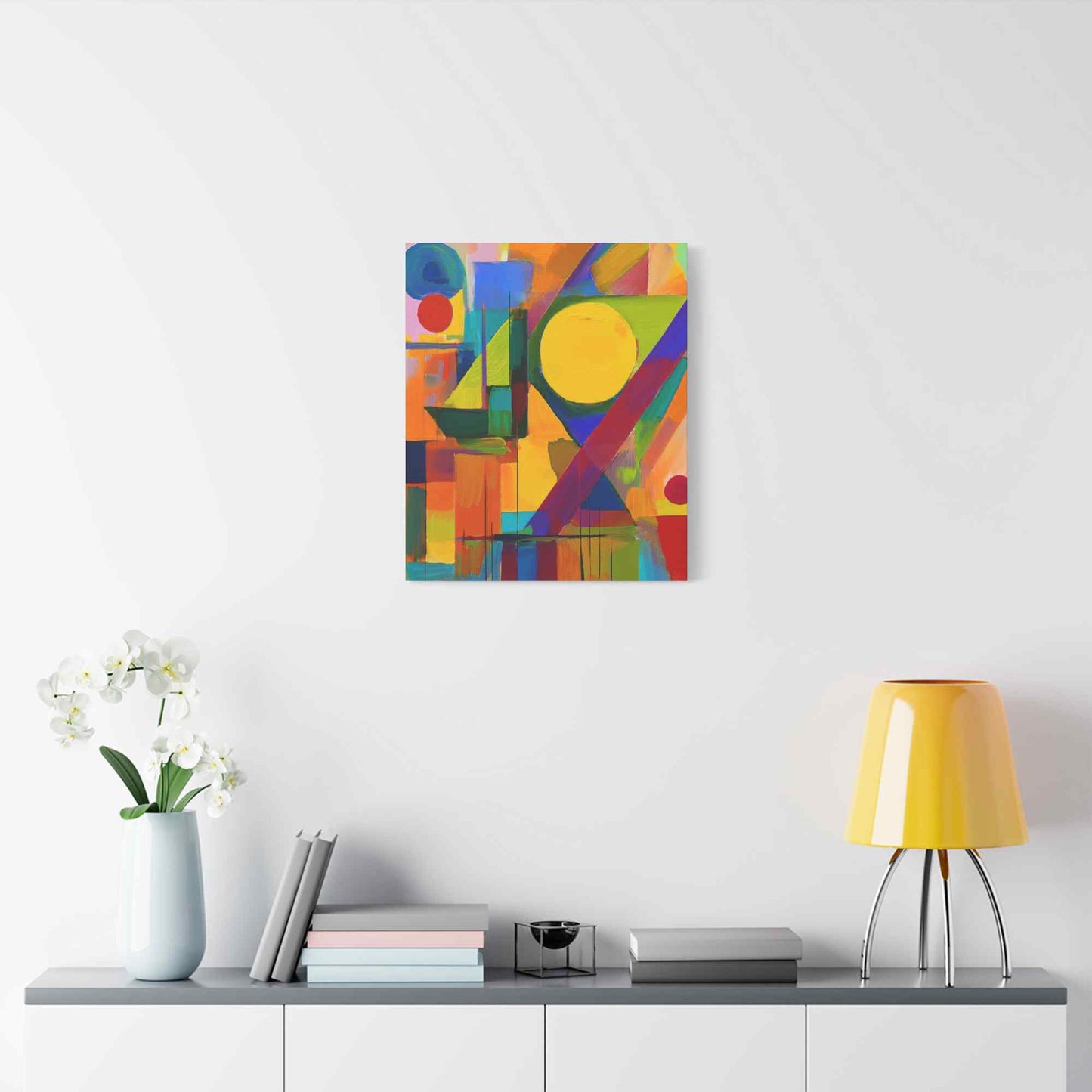 Abstract Painting Print Canvas 20x24,20x30,24x30, 24x32,24x36,30x40, 32x48,36x48,40x60 Pine-Wood Inner Frame ABS-10