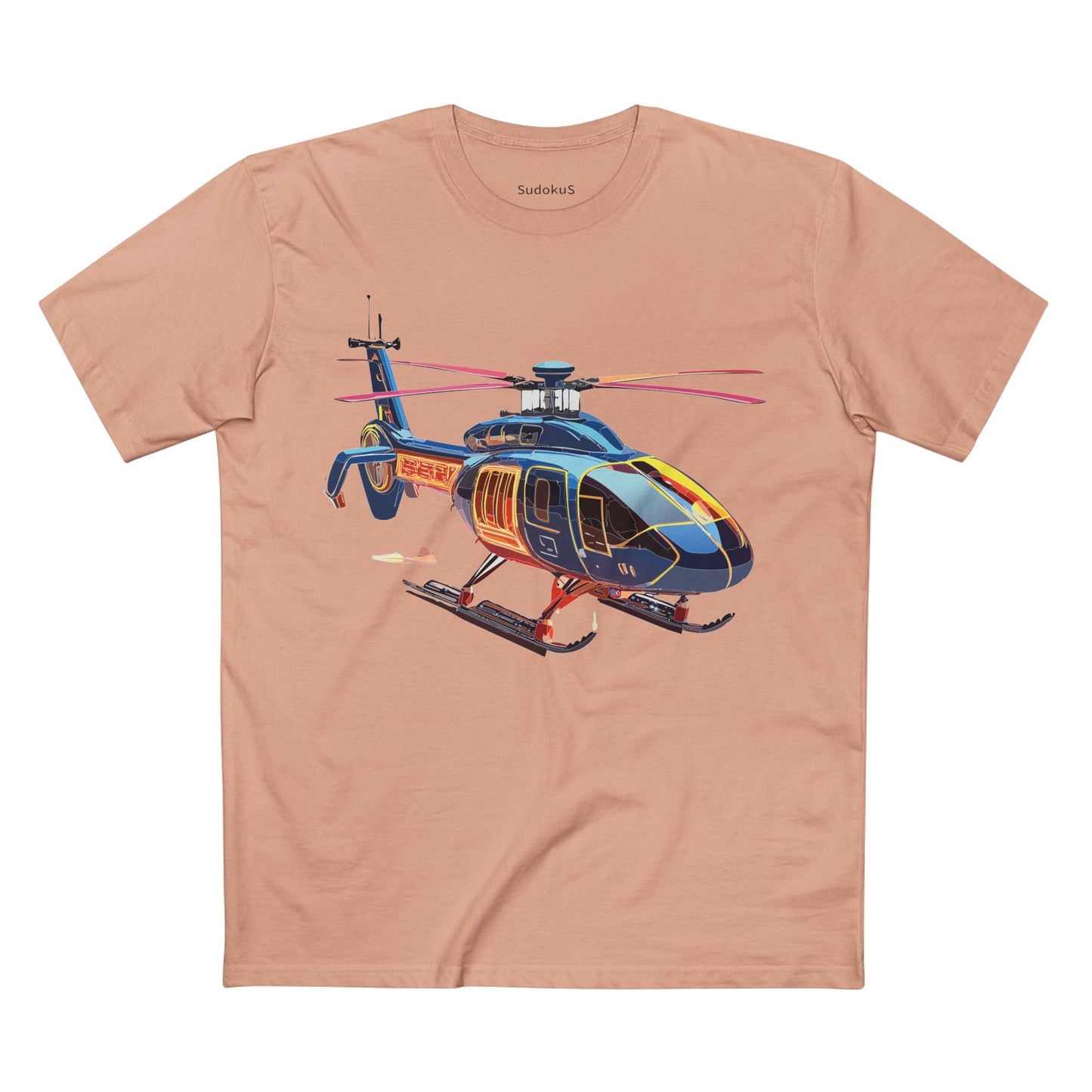 Chopper Graphic Unisex 100 Cotton Staple Tee 8