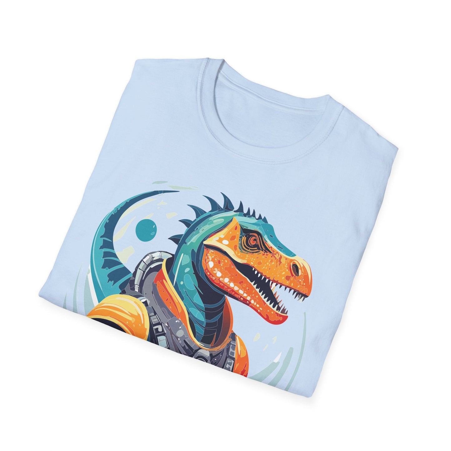 Alien Graphic Unisex Cotton Softstyle UFO Artwork Tee 10