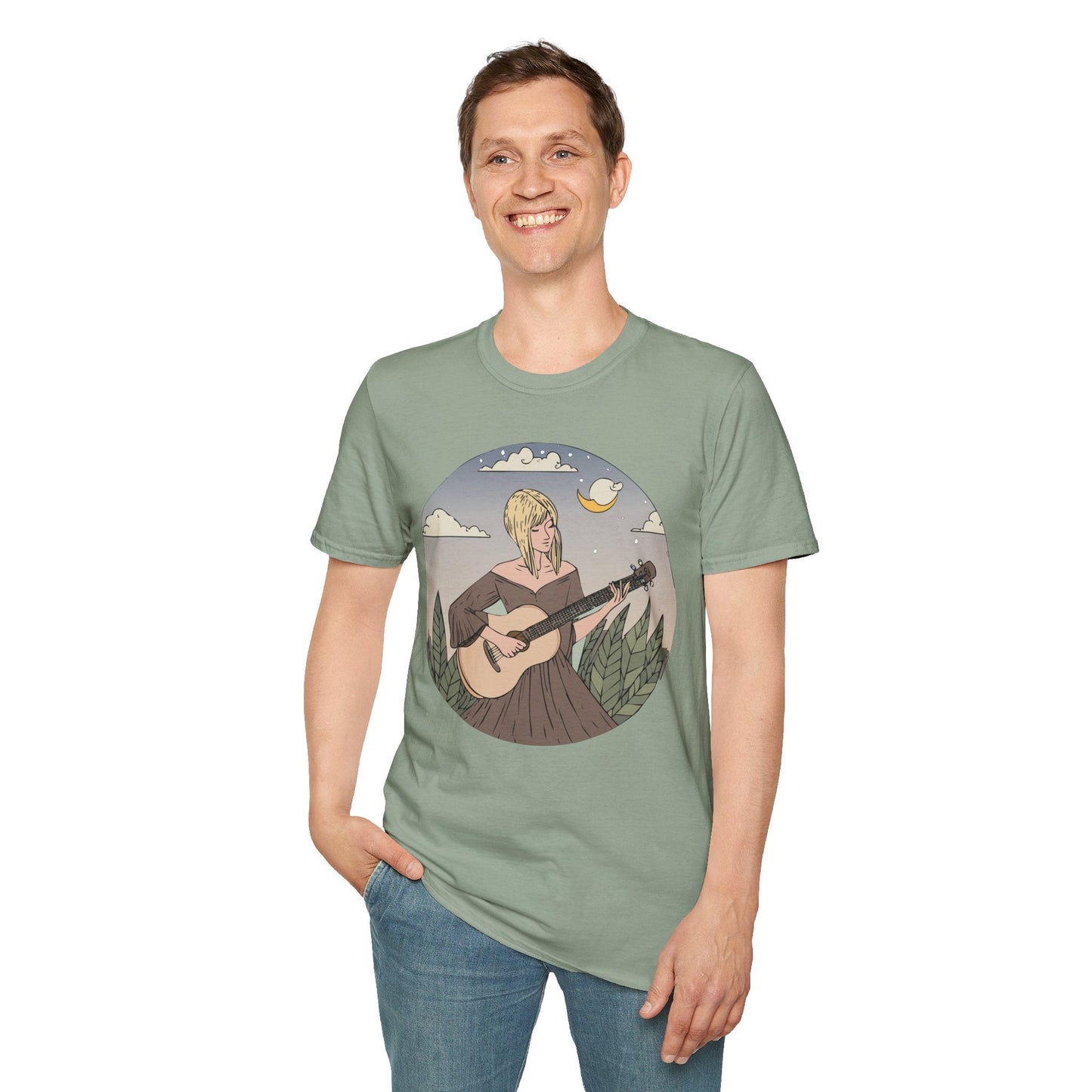 Womens Graphic T Shirts Art Design Shirt Softstyle Unisex Cotton Tee 100 Percent Comfort