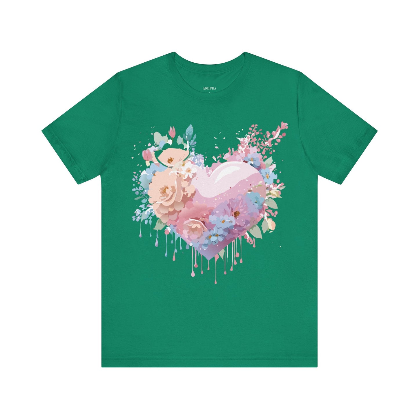 Adelpha Unisex Graphic Tee Valentine Shirts Vintage Inspired Artwork Short Sleeve Jersey