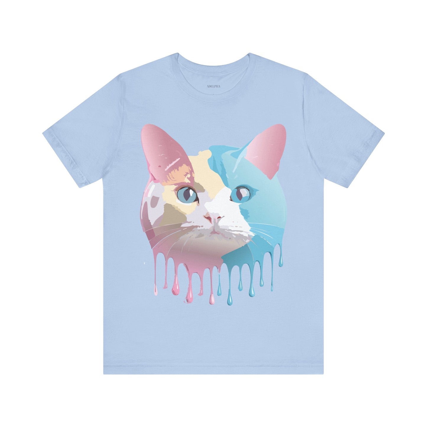 Cat Graphic Tee Unisex Jersey Short Sleeve By Adelpha Art Design