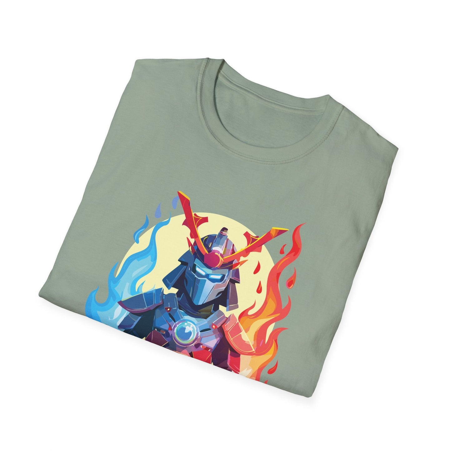 Samurai Shirt Unisex T Shirt Softstyle Ring Spun Cotton Gildan 64000 100 Percent Cotton Tee