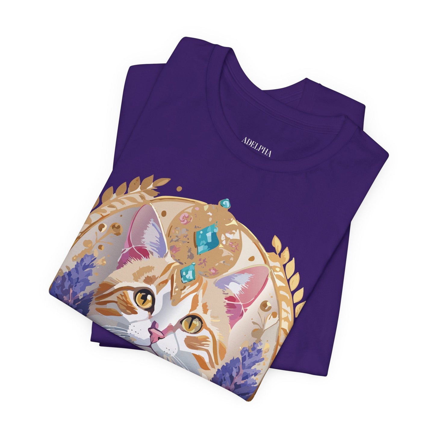 Medallion Graphic Unisex 100 Cotton Vintage Animal Medal Artwork Tee 10