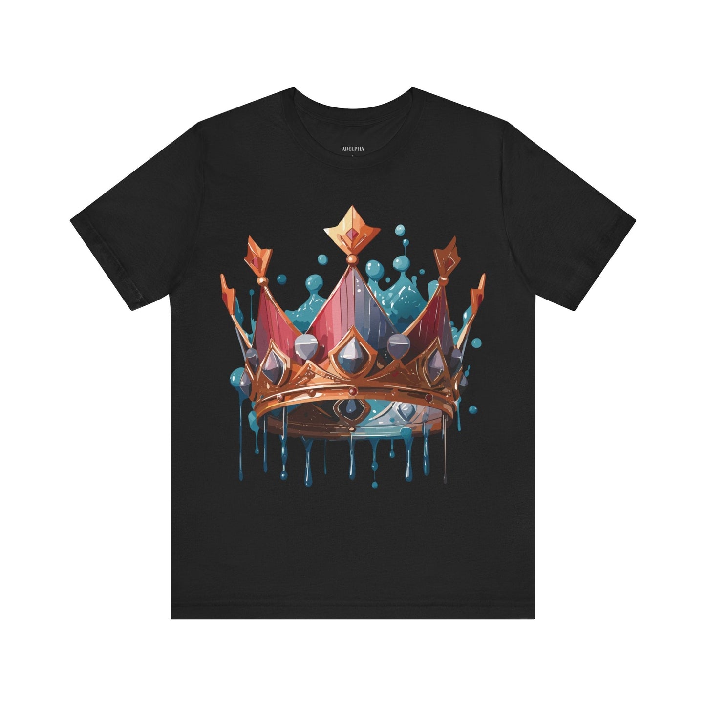 Crown Graphic Unisex 100 Cotton Vintage Artwork Tee 7