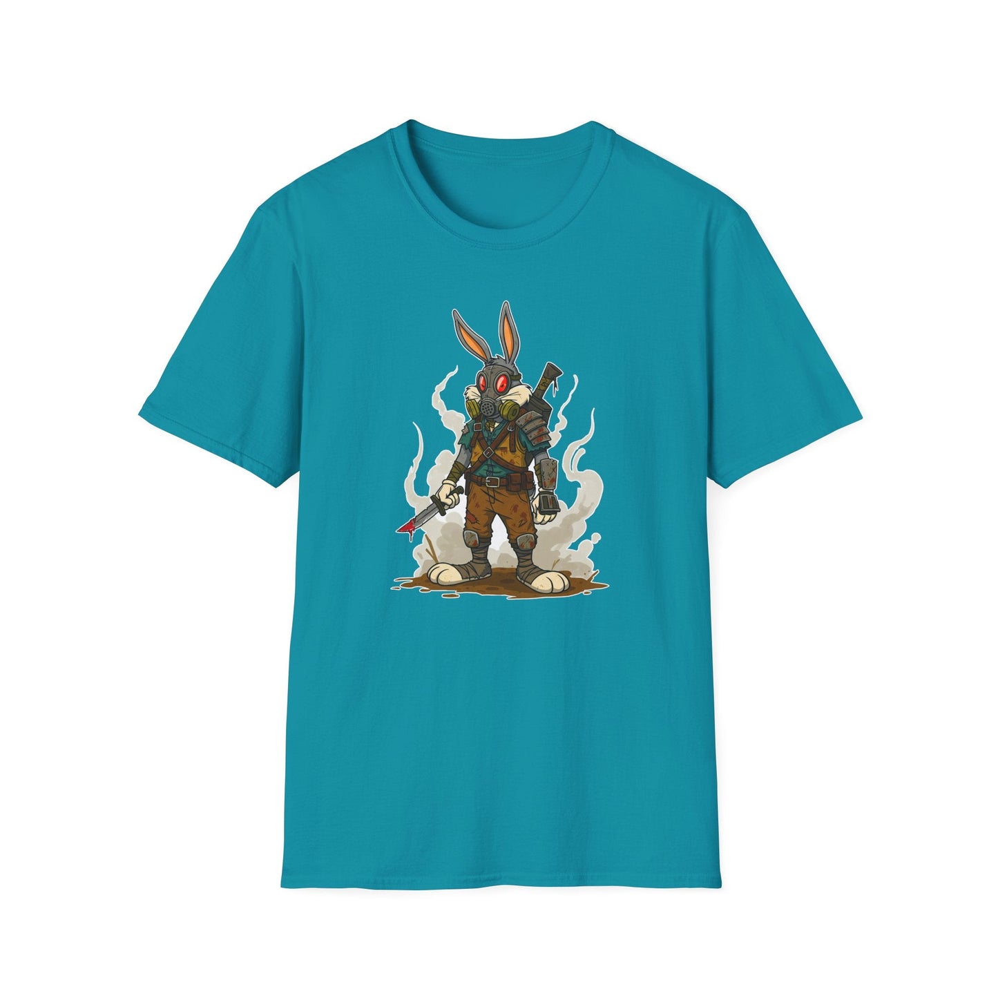 Bugs Bunny T Shirt Unisex Softstyle Cotton Tee With Cartoon Animation Design Artwork