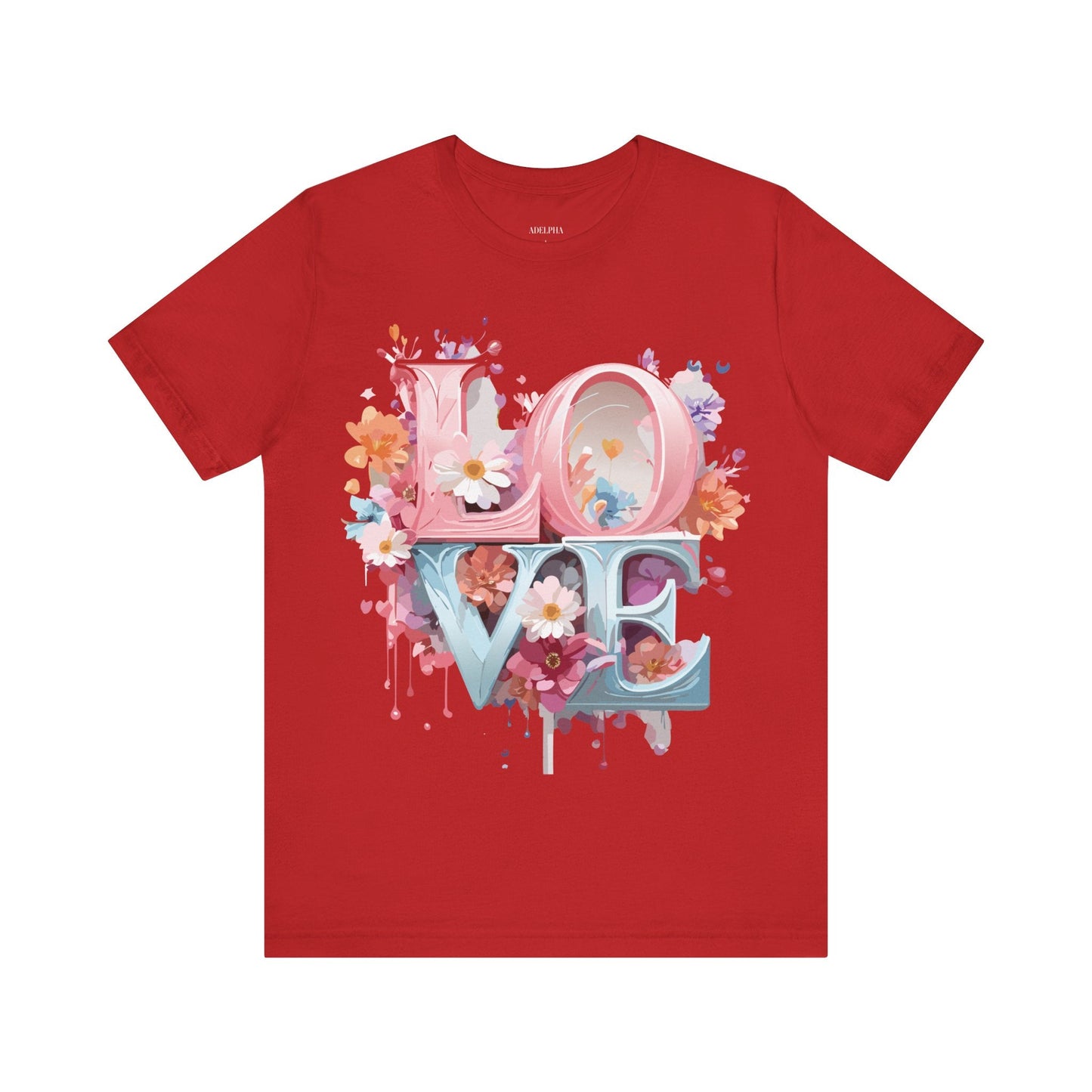 Adelpha Graphic Tee Unisex Jersey Short Sleeve Vintage Inspired Artwork Valentine Shirt