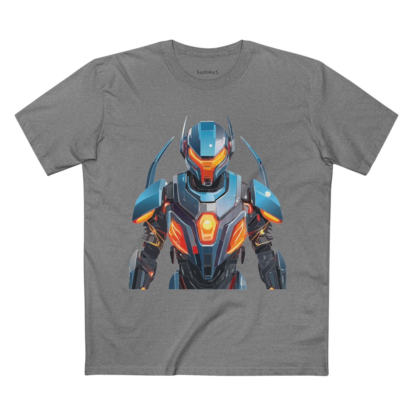 Cyborg Robot Graphic Unisex 100 Cotton Staple Tee 21