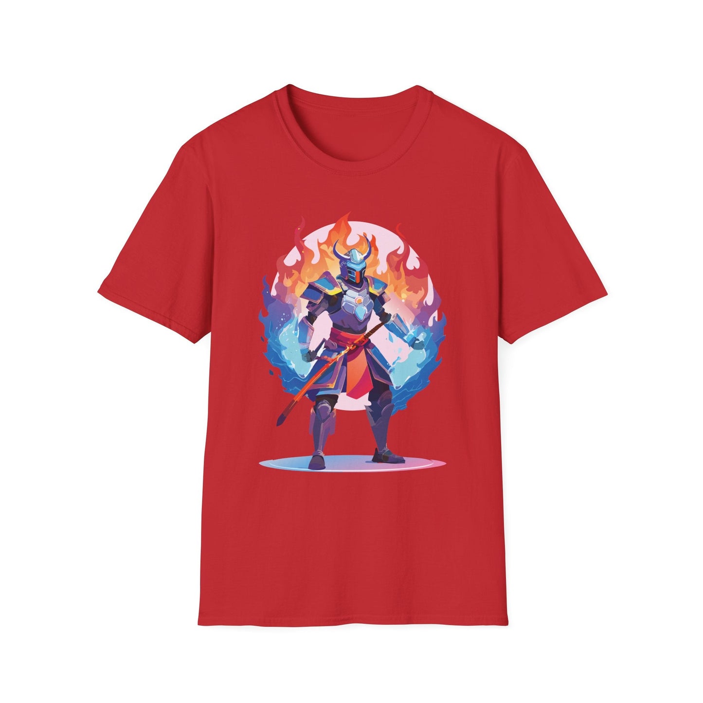 Samurai Shirt Unisex Gildan Softstyle 64000 Tee 100 Percent Cotton Comfortable Tee