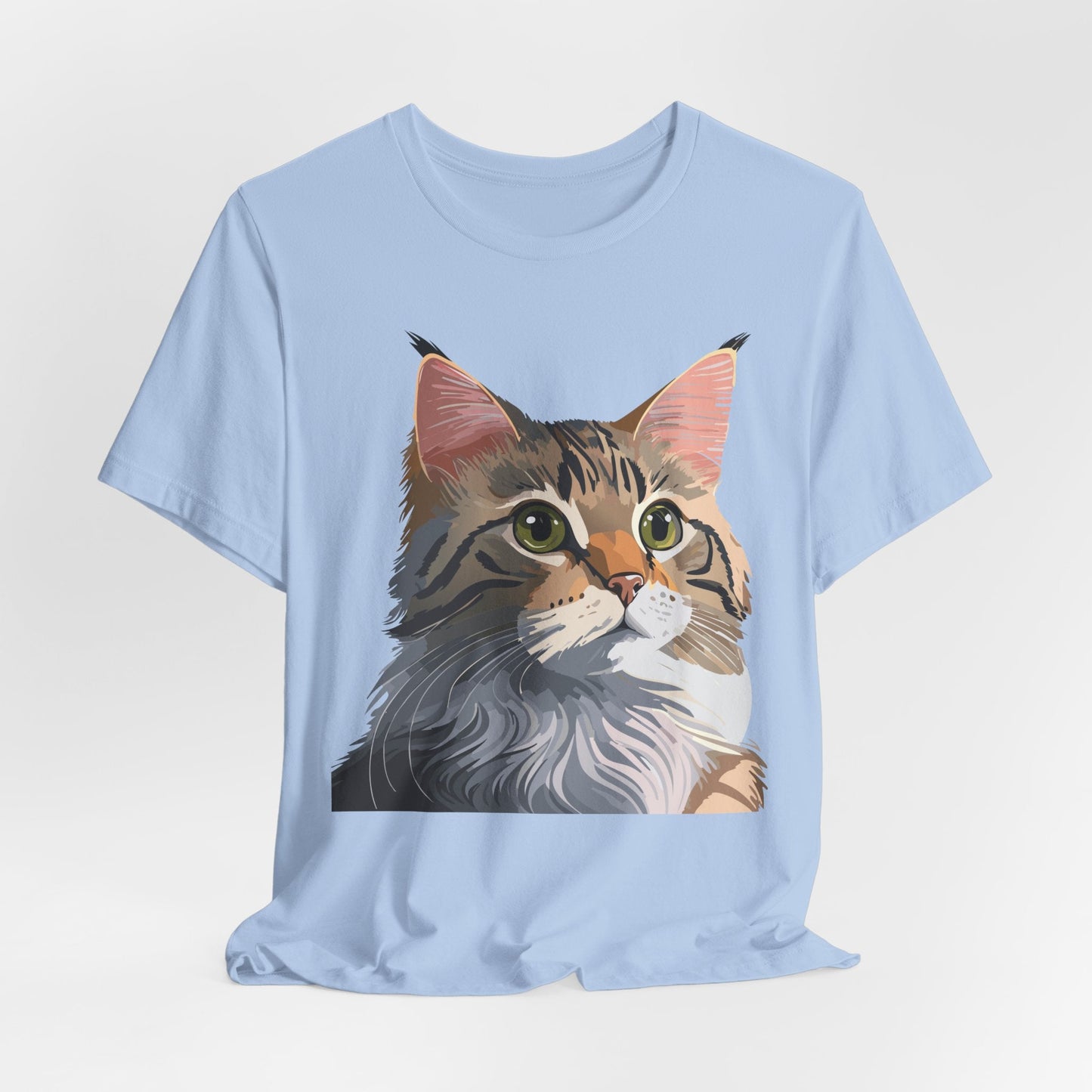 Unisex Animal Shirt Art Design Tee With Wild Animals Short Sleeve Comfort Wear Everyday