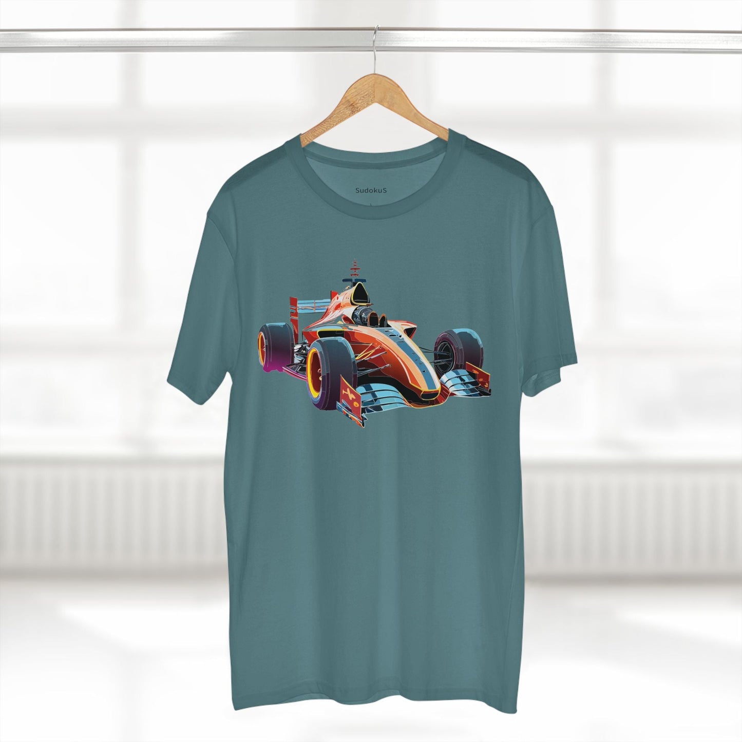 Car Graphic Unisex 100 Cotton Staple Tee 10