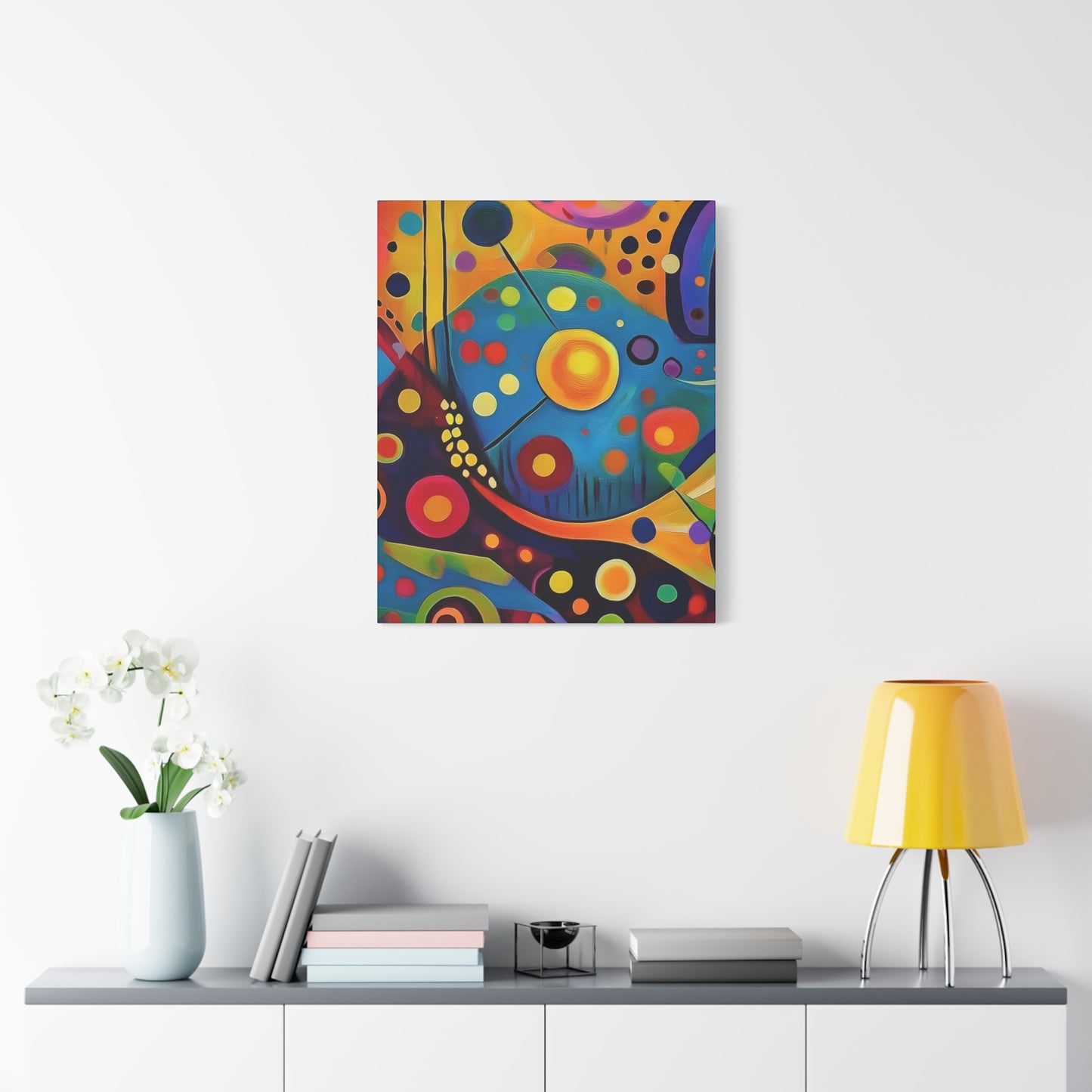 Abstract Oil Painting Print Canvas 20x24,20x30,24x30 24x32,24x36,30x40 32x48,36x48,40x60 Pine-Wood Inner Frame ABS-124