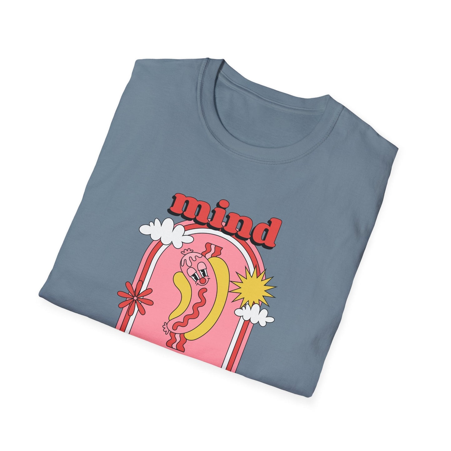 Funny Food T Shirt Unisex Softstyle Gildan 64000 100 Percent Ring Spun Cotton Lightweight Comfort