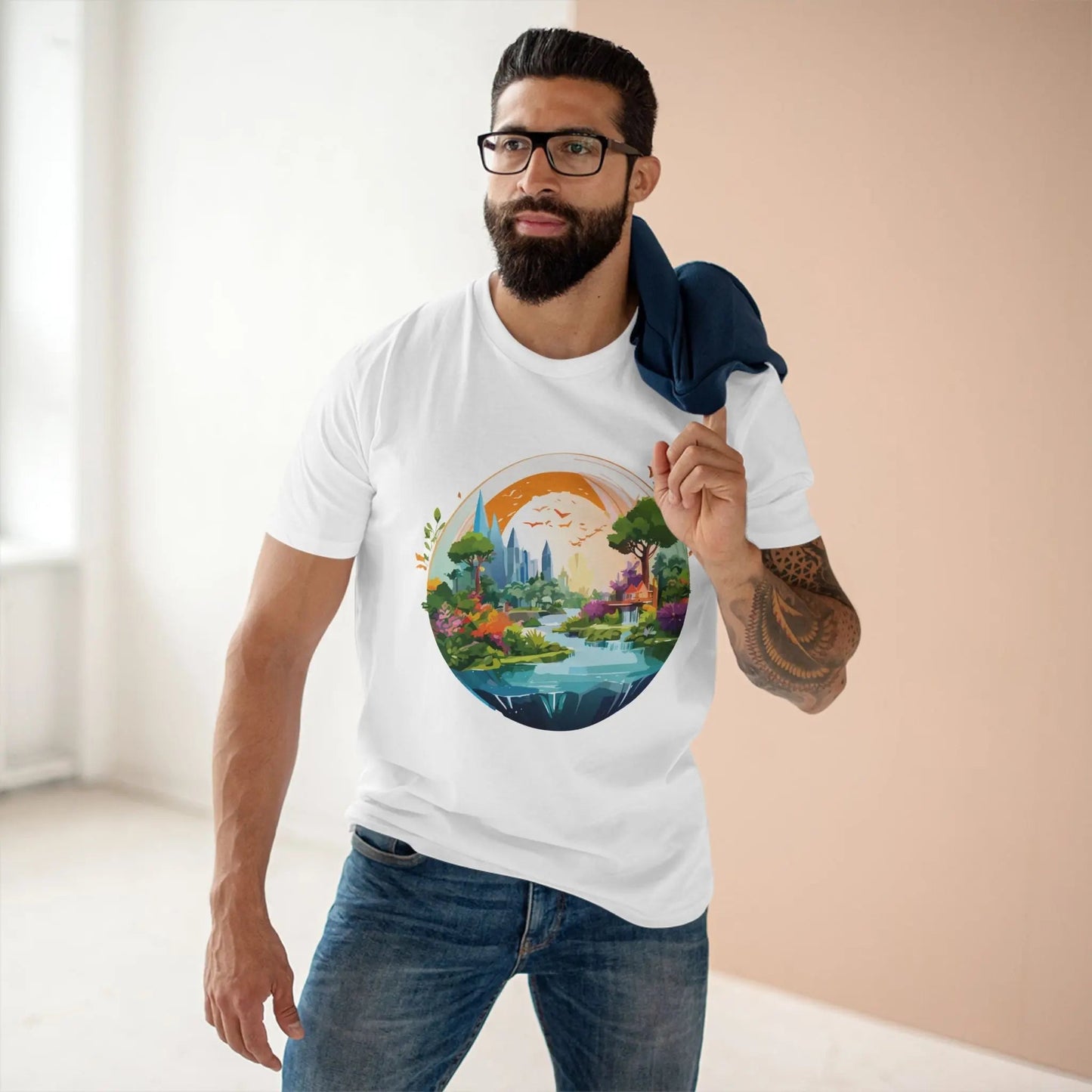 Fantasy Graphic Unisex 100 Cotton Staple Tee 15