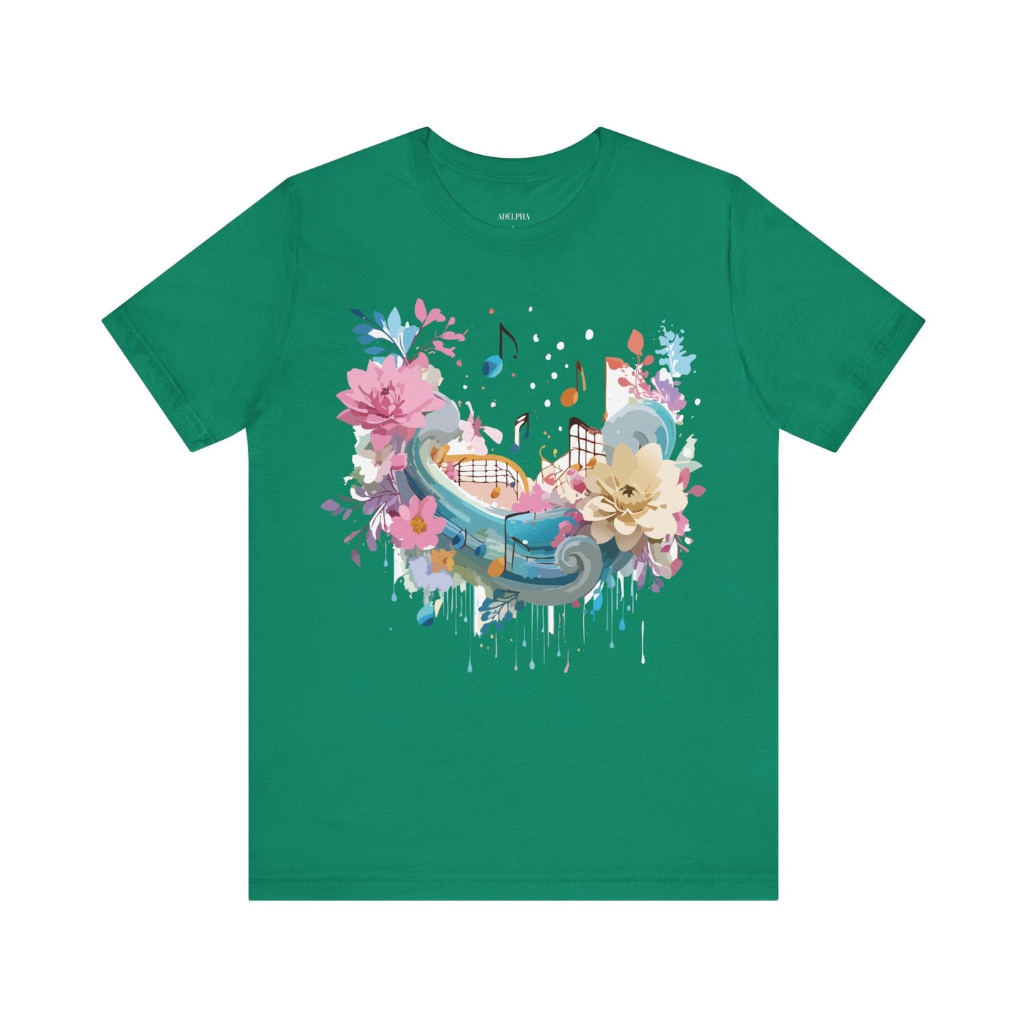 Adelpha Graphic Tee Unisex Jersey Short Sleeve Art Design Vintage Inspired Music T Shirt