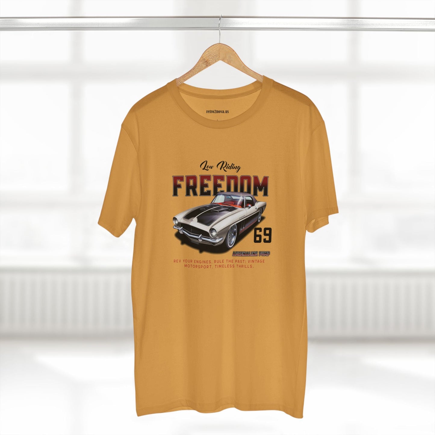 Retro Car Shirts Vintage Car Graphic Tee Unisex Premium Cotton Art Design RC8 Collection