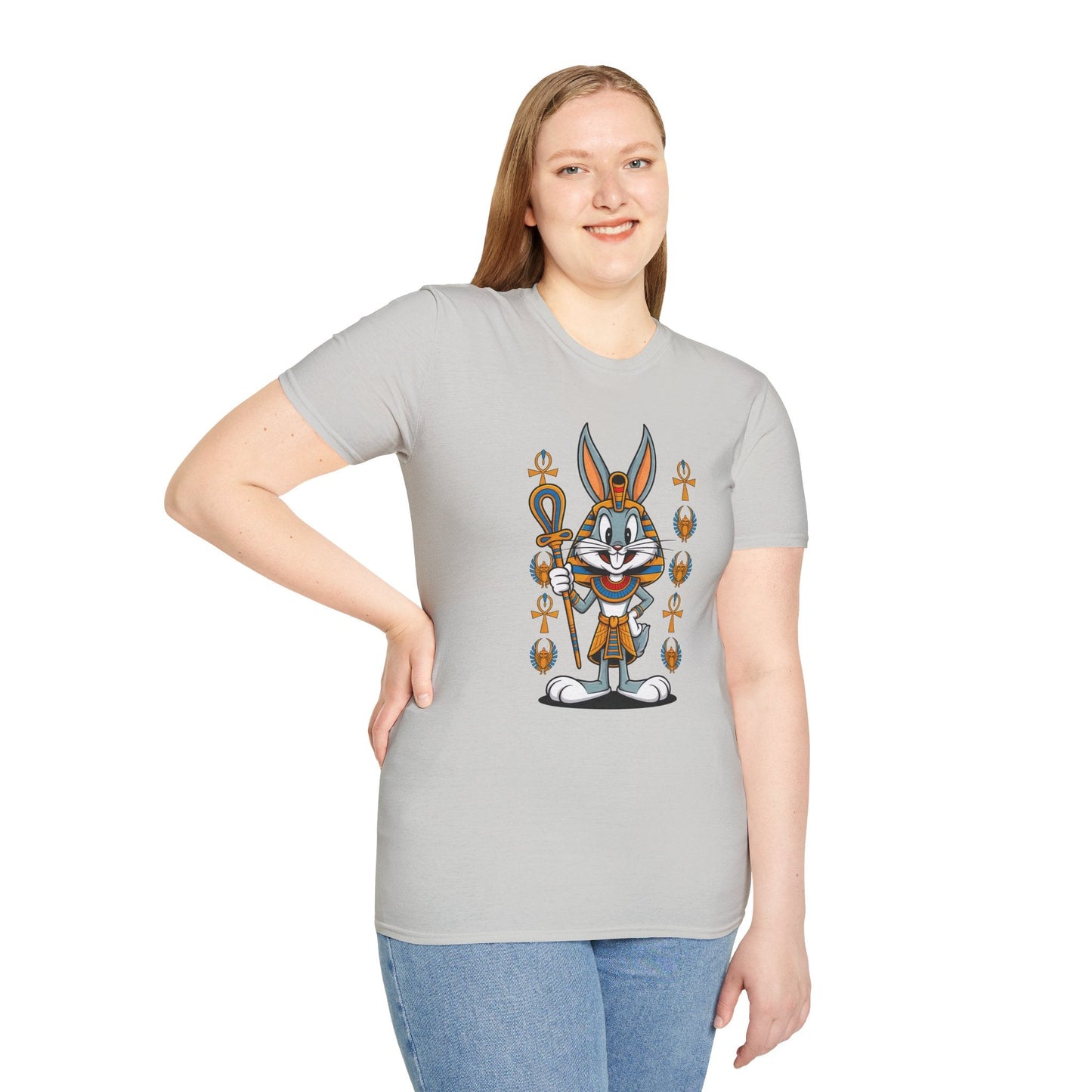 Bugs Bunny Shirt Unisex T Shirt Cartoon Tee Softstyle 100 Cotton Breathable Everyday Tee