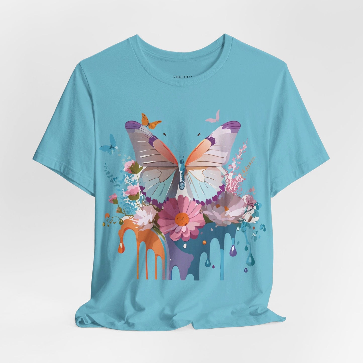 Butterfly Graphic Tee Adelpha Vintage Inspired Unisex Short Sleeve Shirt