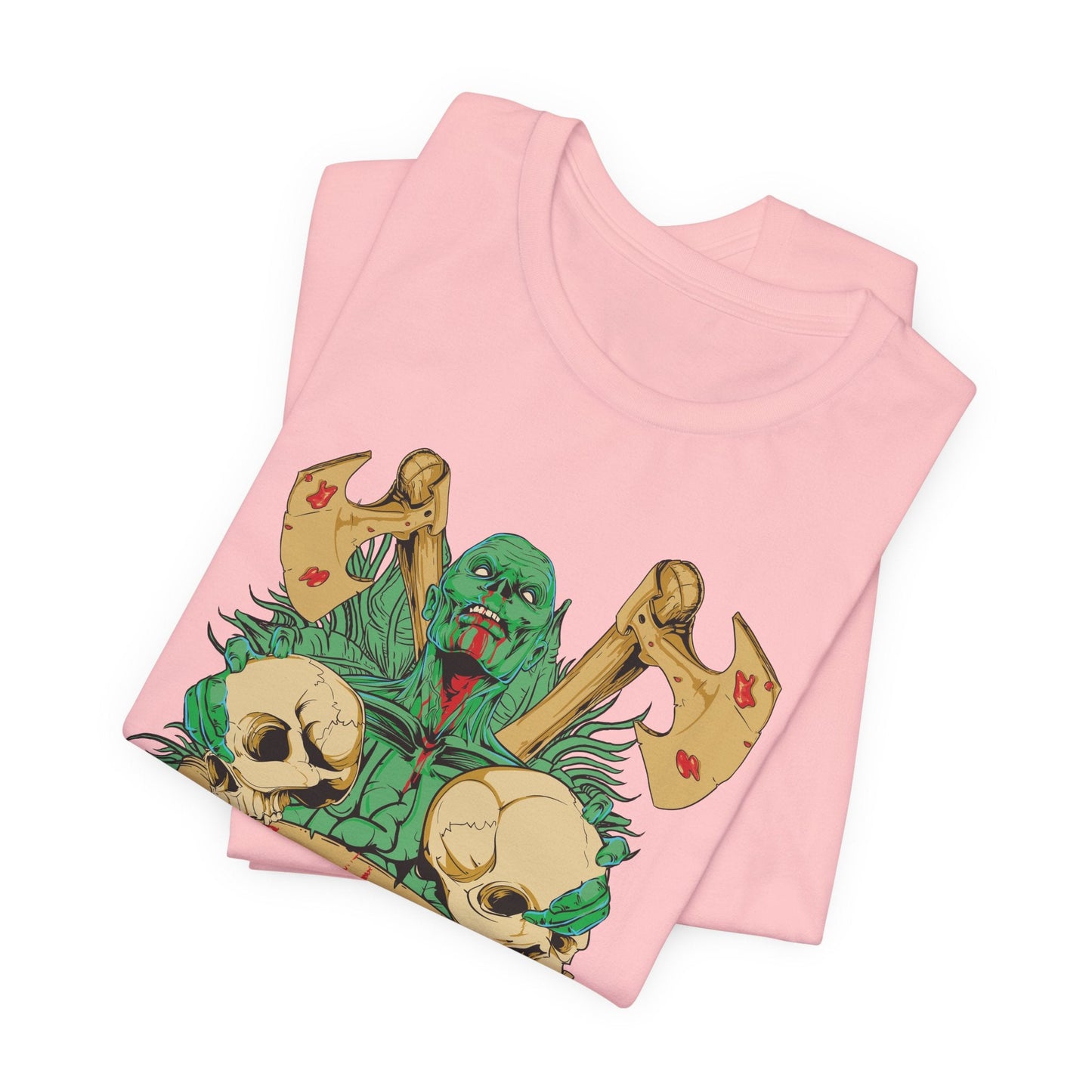 Cthulhu Skull Axes Testimony Tee Lovecraft Horror Mythos Shirt Art-42