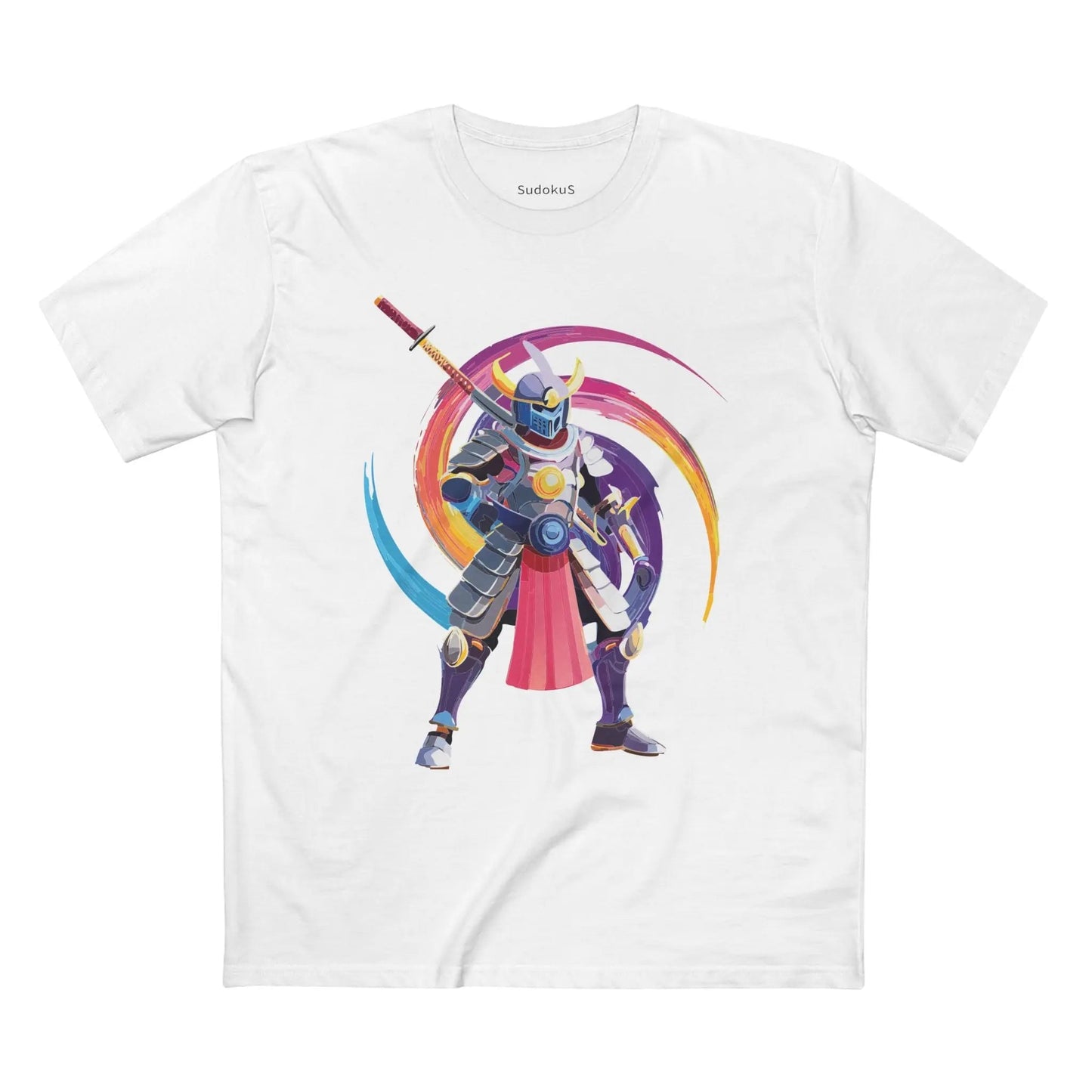Samurai Graphic Unisex 100 Cotton Staple Tee 35