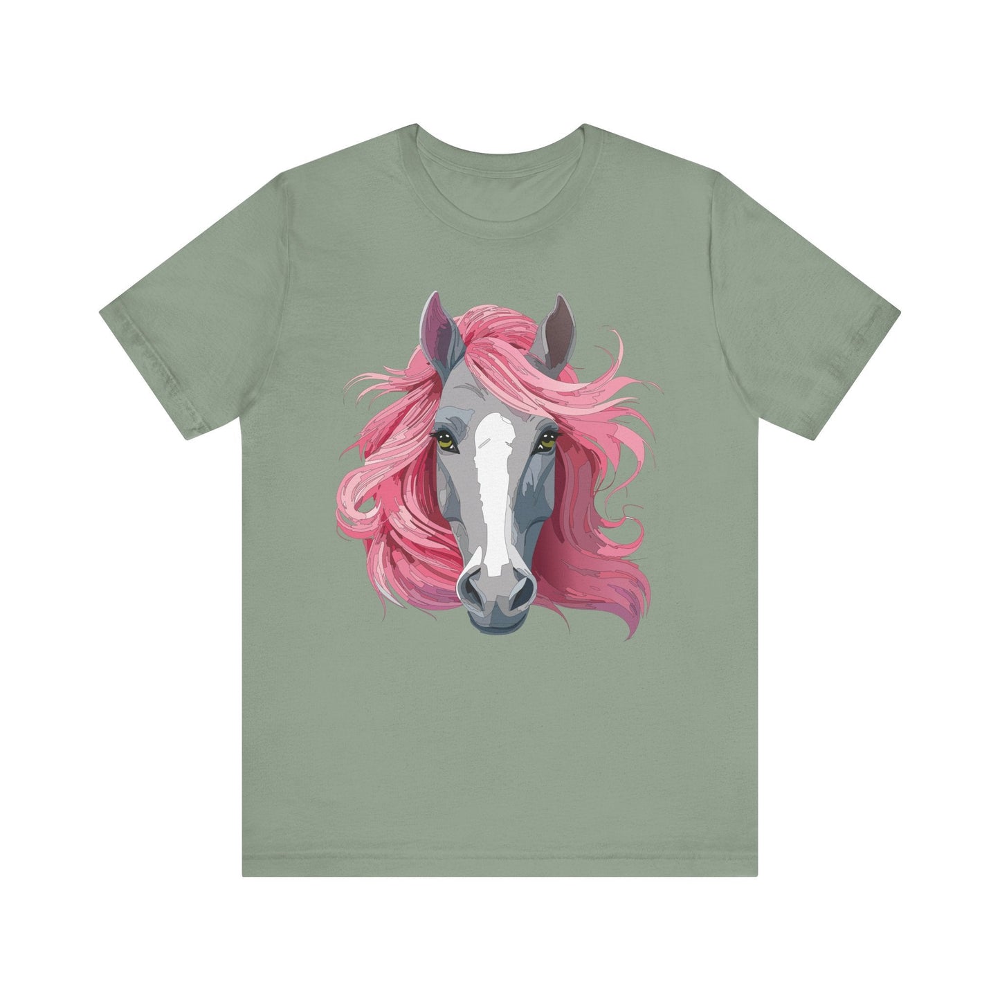 Unisex Animal Art Design Tee Shirt With Wild Animals Graphic Short Sleeve Everyday Wear