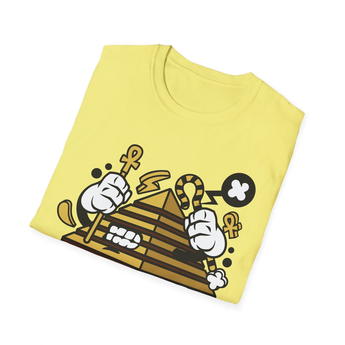 Cartoon T Shirt Animation T Shirt Funny Tee Shirt Short Sleeve Unisex Gildan Softstyle 64000 Cotton