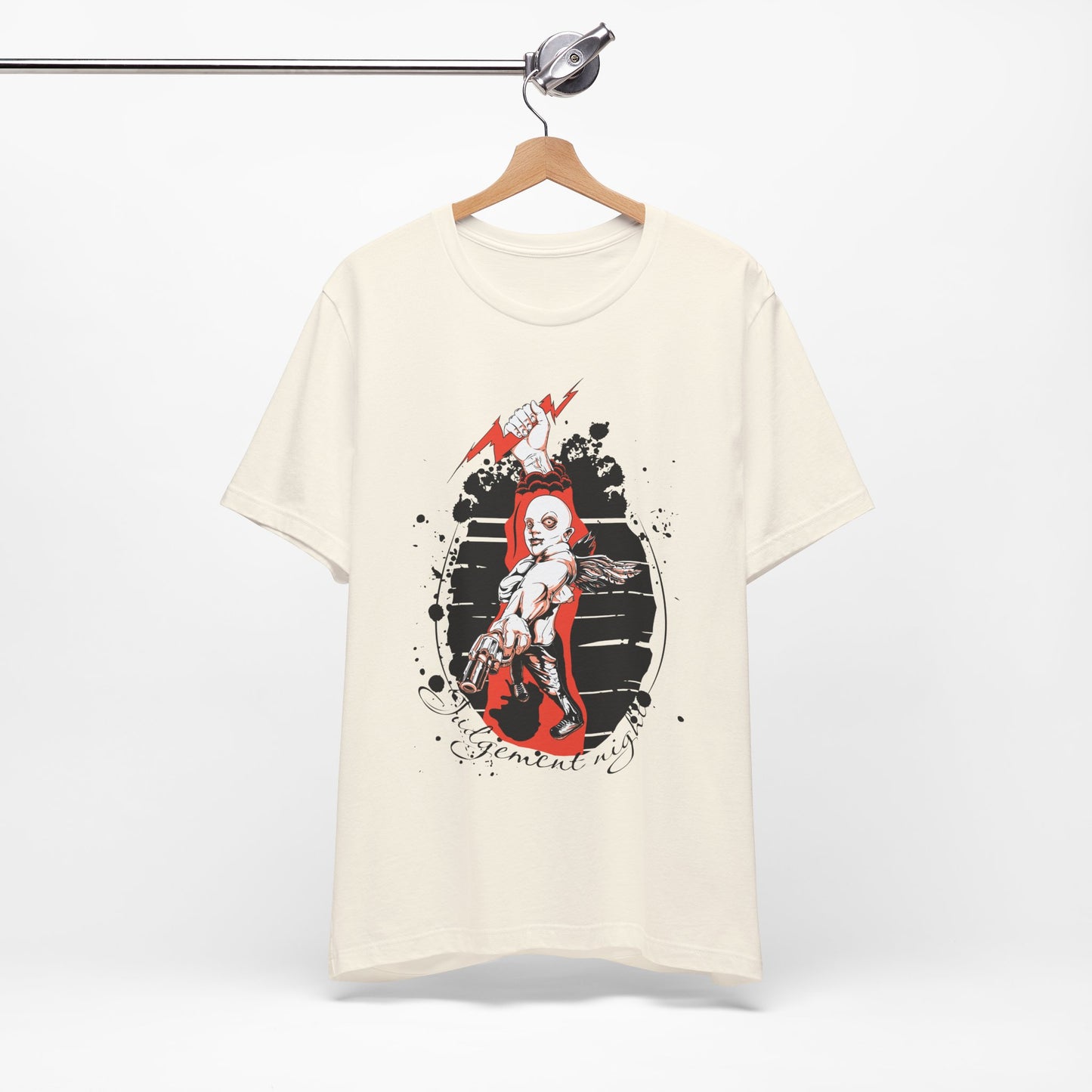 Judgment Night Tee, Artistic Tee, Graphic T-Shirt, Comic Tees, Artistic Comic T-Shirt, Vintage Top