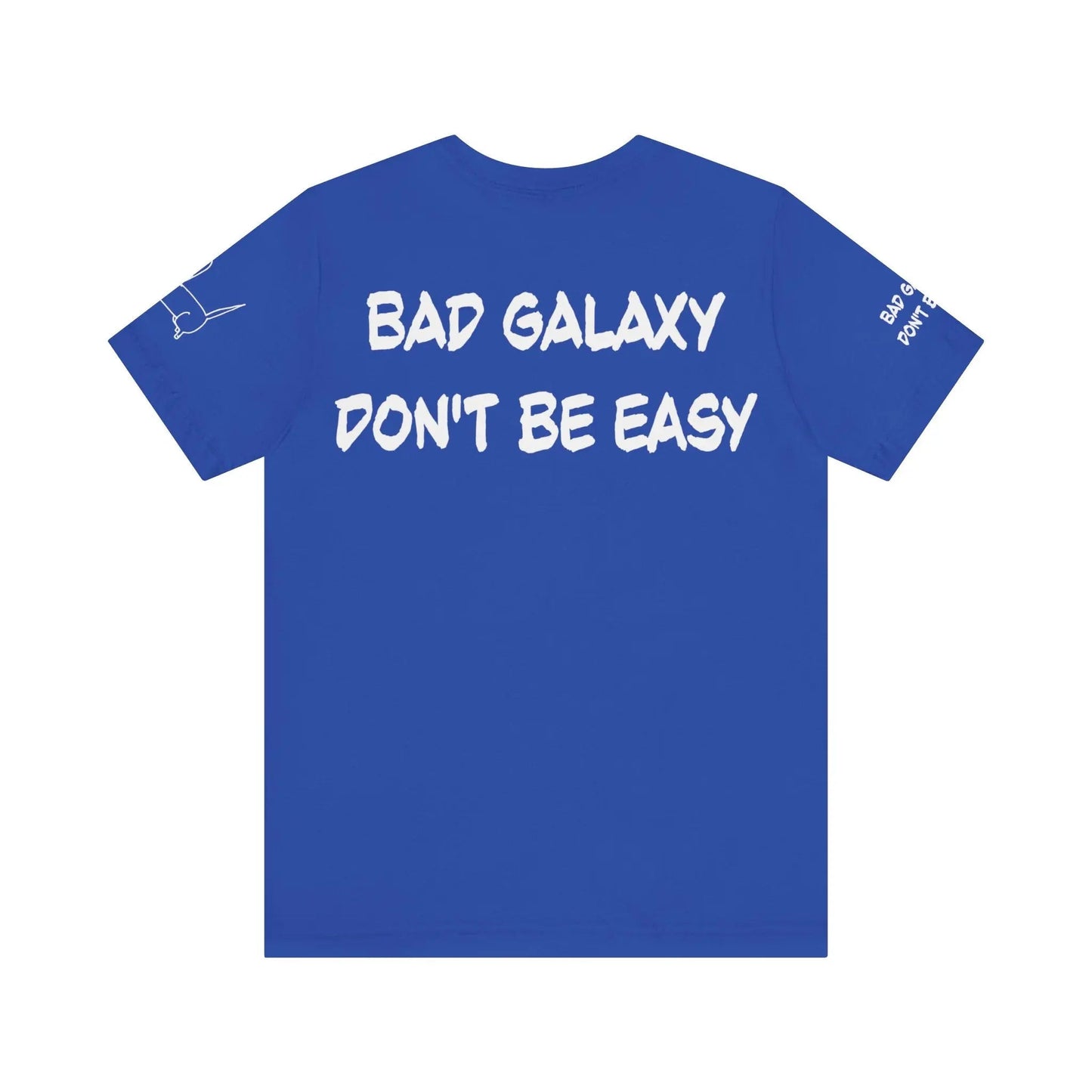 Funny Dog Tee Shirt From Bad Galaxy 100 Percent Cotton Made In USA Eco Friendly Inks