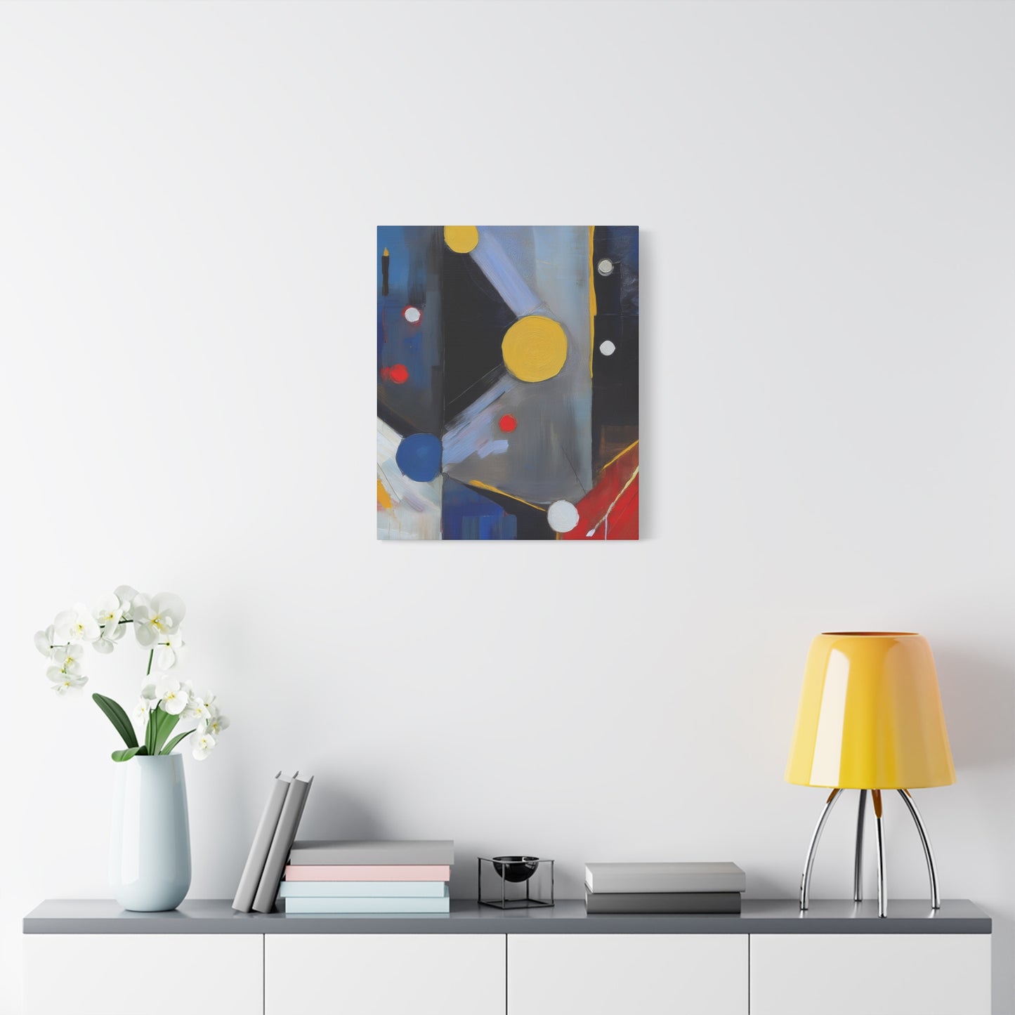 Abstract Oil Painting Print Canvas 20x24,20x30,24x30 24x32,24x36,30x40 32x48,36x48,40x60 Pine-Wood Inner Frame ABS-163
