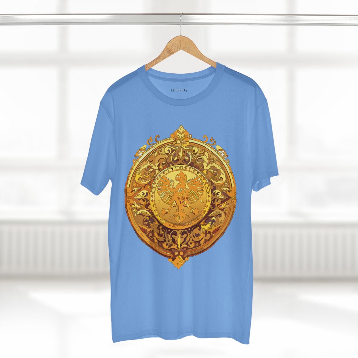Antique Gold Coin Graphic Design T-Shirt Unisex 100 Cotton With Golden Print Artwork Tee 26