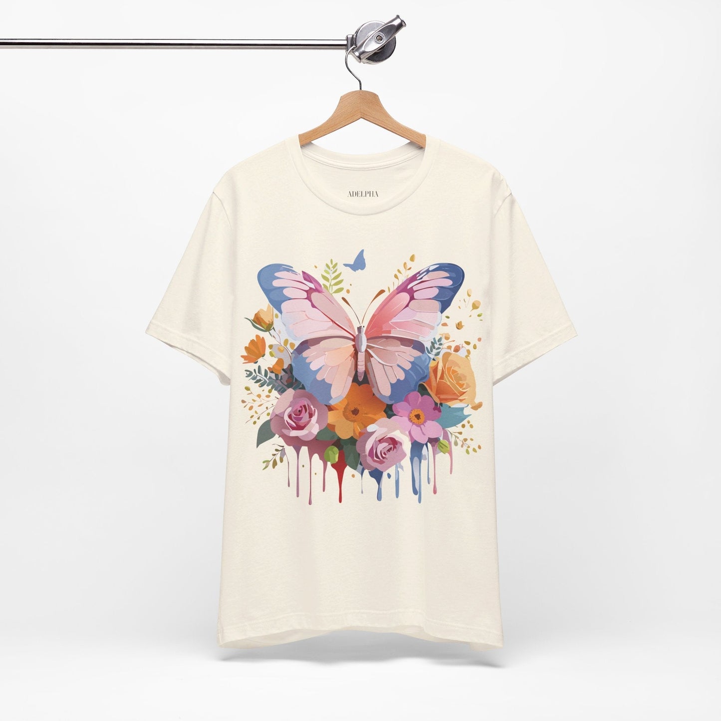 Butterfly Graphic Tee Unisex Art Design Shirt By Adelpha Vintage Inspired
