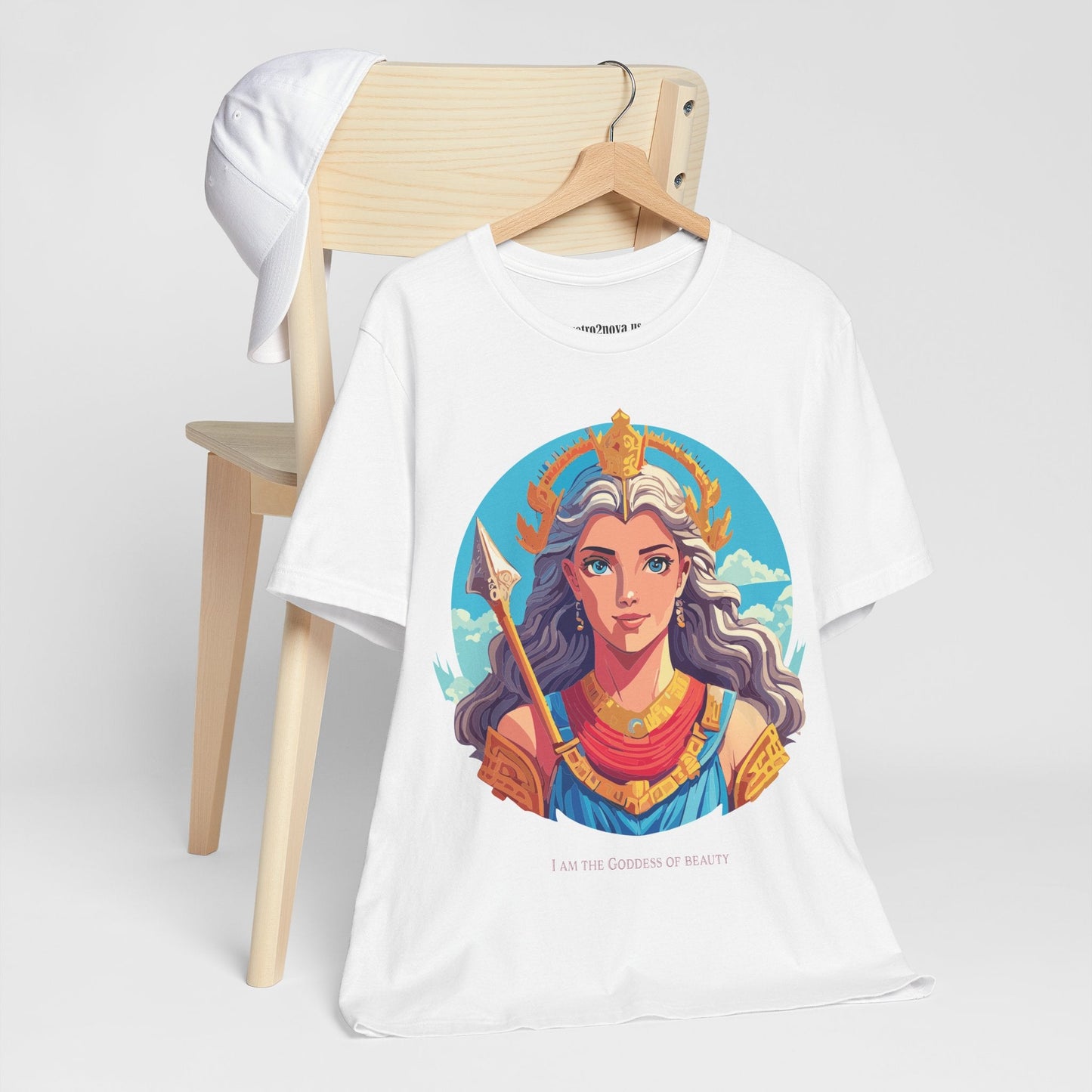 Graphic Cotton Unisex Jersey Short Sleeve T Shirt With Retro2Nova Artwork And Vintage Inspired