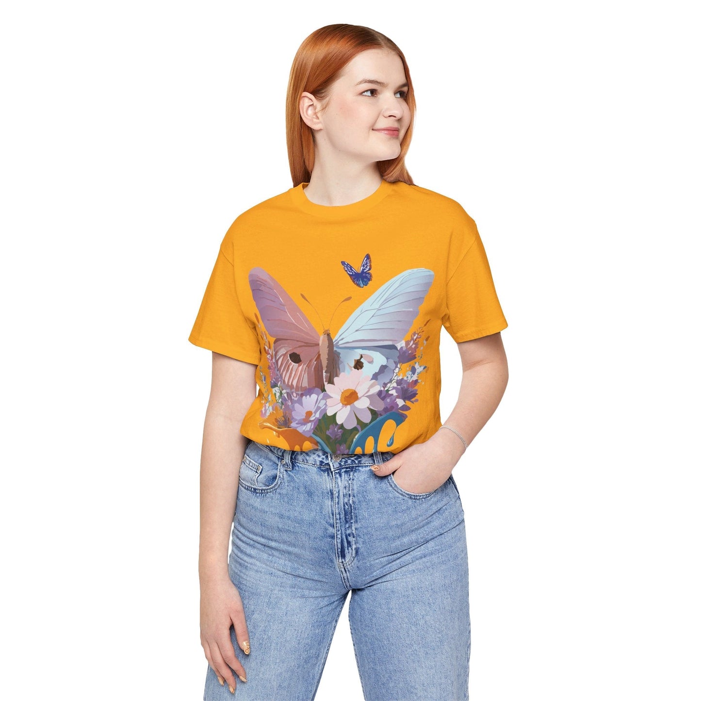 Adelpha Butterfly Graphic Tee Unisex Short Sleeve Vintage Inspired Artwork