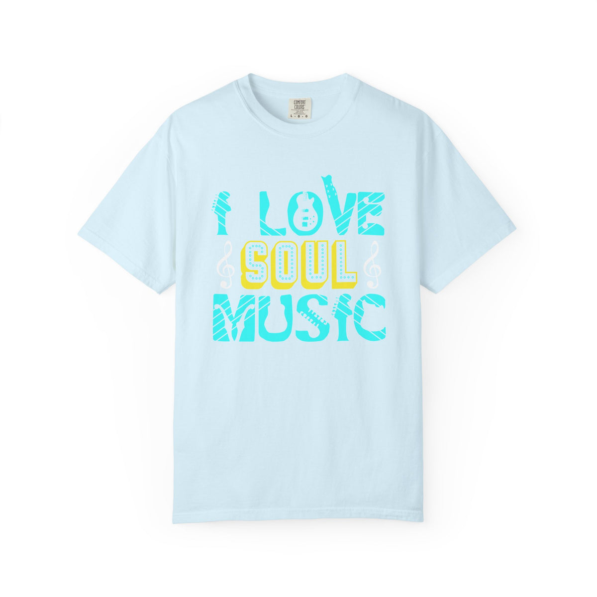 I Love Soul Music T-shirt Soul Music Graphic Unisex Cotton Tee 052