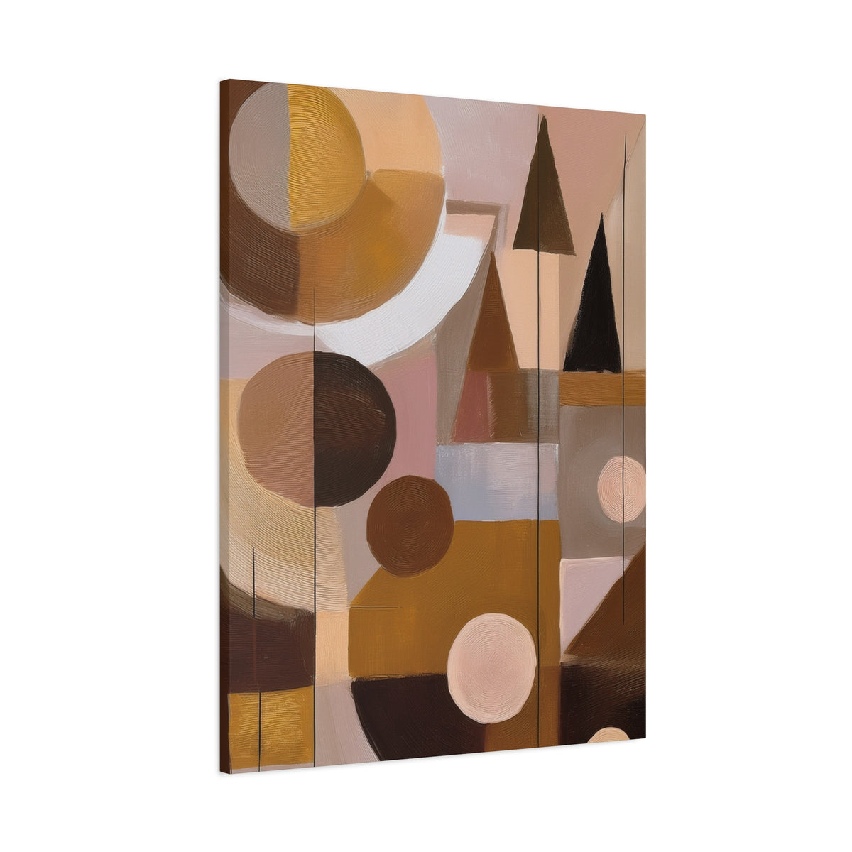 Abstract Geometric Painting Print Canvas 20x24,20x30,24x30 24x32,24x36,30x40 32x48,36x48,40x60 Pine-Wood Inner Frame ABS-51
