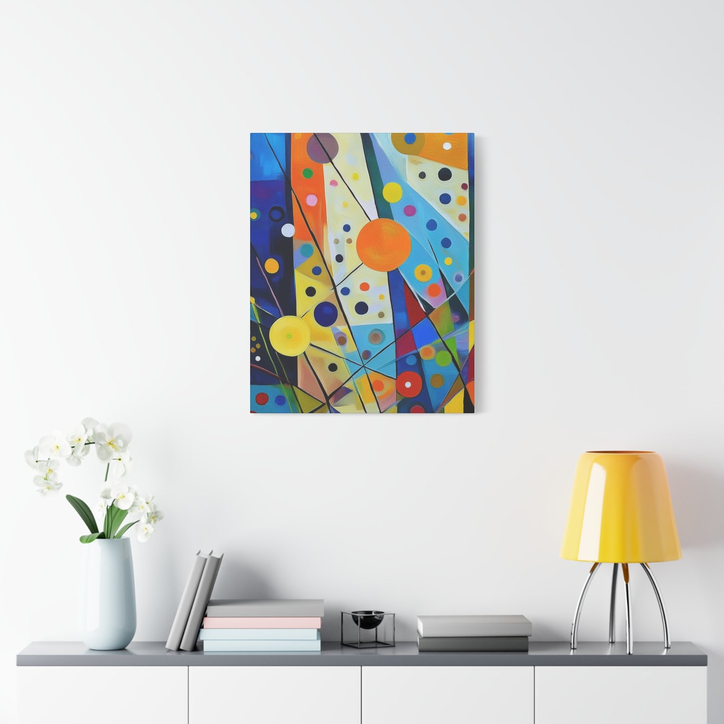 Abstract Oil Painting Print Canvas 20x24,20x30,24x30 24x32,24x36,30x40 32x48,36x48,40x60 Pine-Wood Inner Frame ABS-138