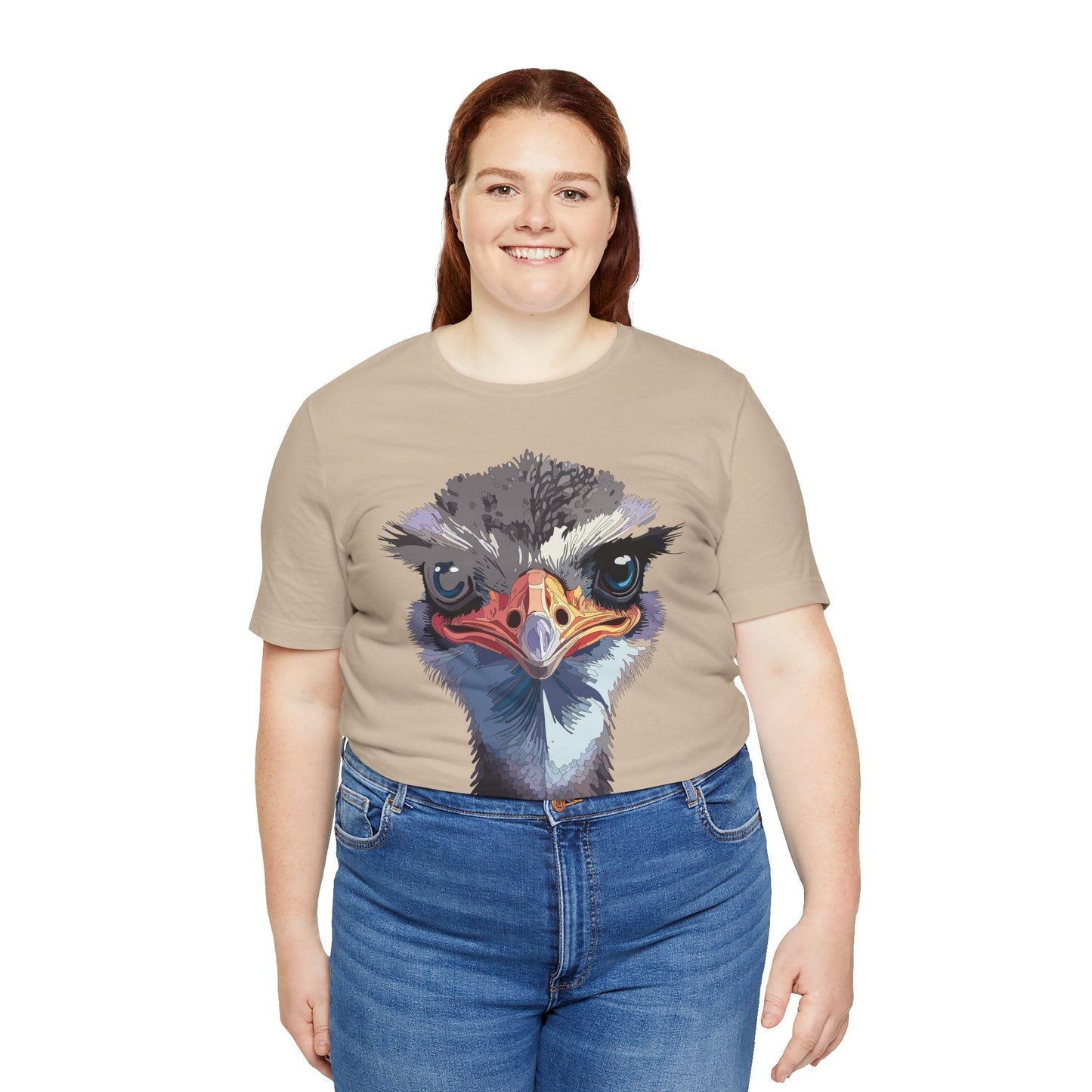 Unisex Animal Tee Shirt With Art Design Wild Animals Shirt Gildan Softstyle 64000