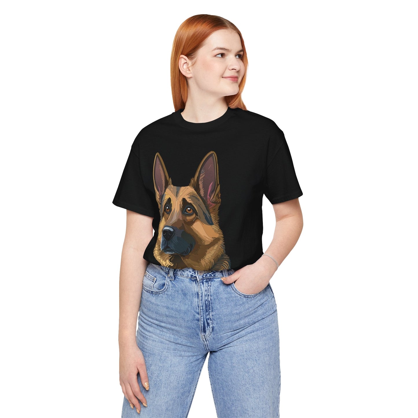 Unisex Animal Shirt With Art Design Tee Wild Animals Print Short Sleeve Comfort Tee