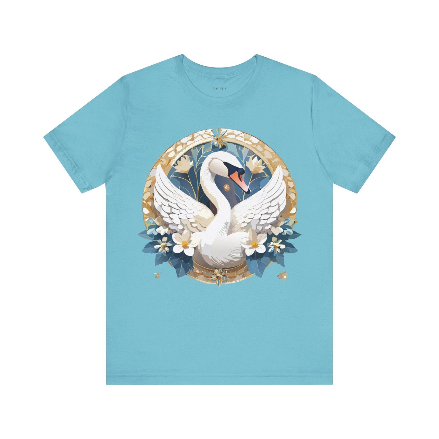 Adelpha Medallion Graphic Tee Unisex Jersey Short Sleeve Vintage Inspired Art Design