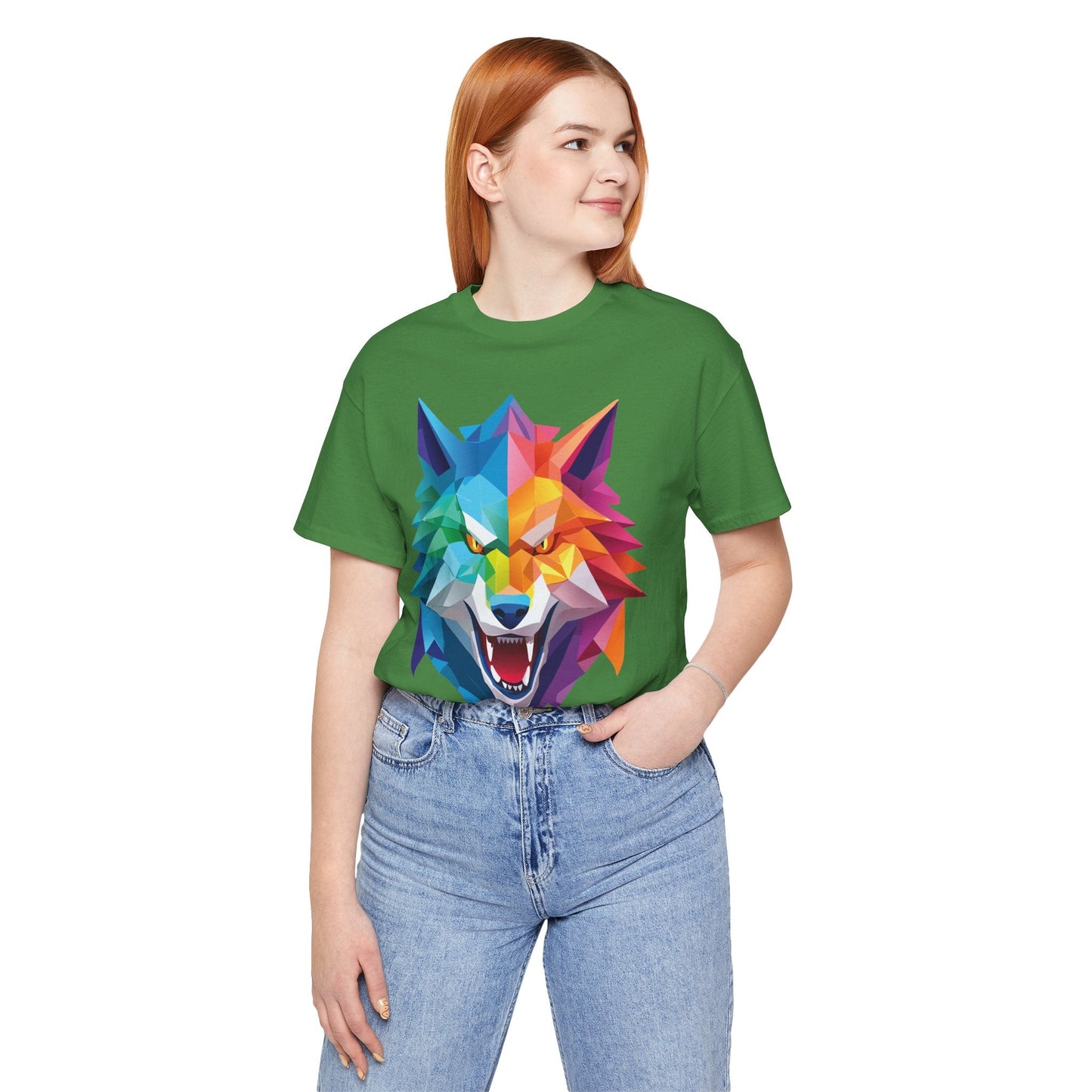 Unisex Animal Shirt Art Design Tee With Animals Wild Animals Shirt Short Sleeve