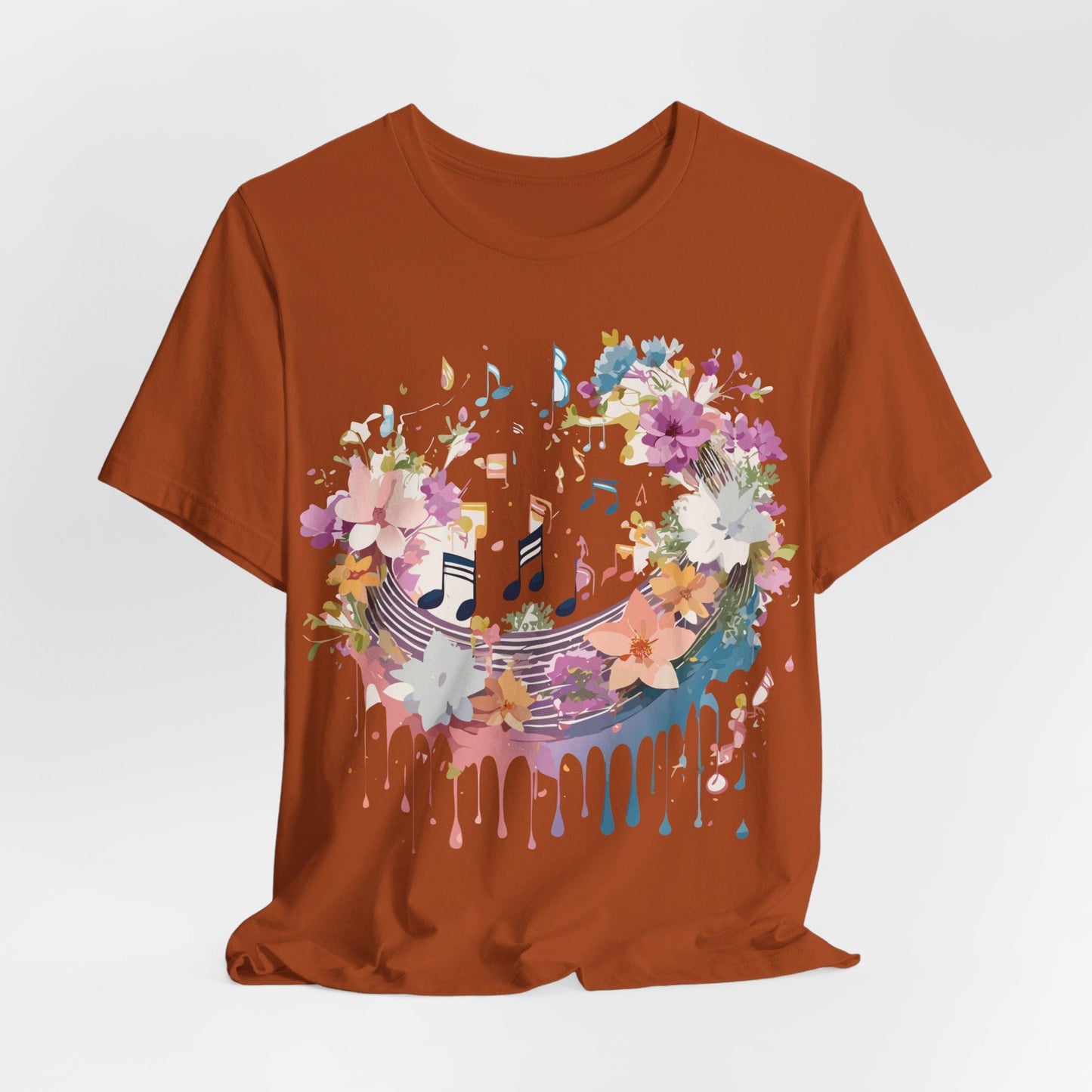Adelpha Music T Shirt Unisex Graphic Tee With Vintage Inspired Artwork Short Sleeve
