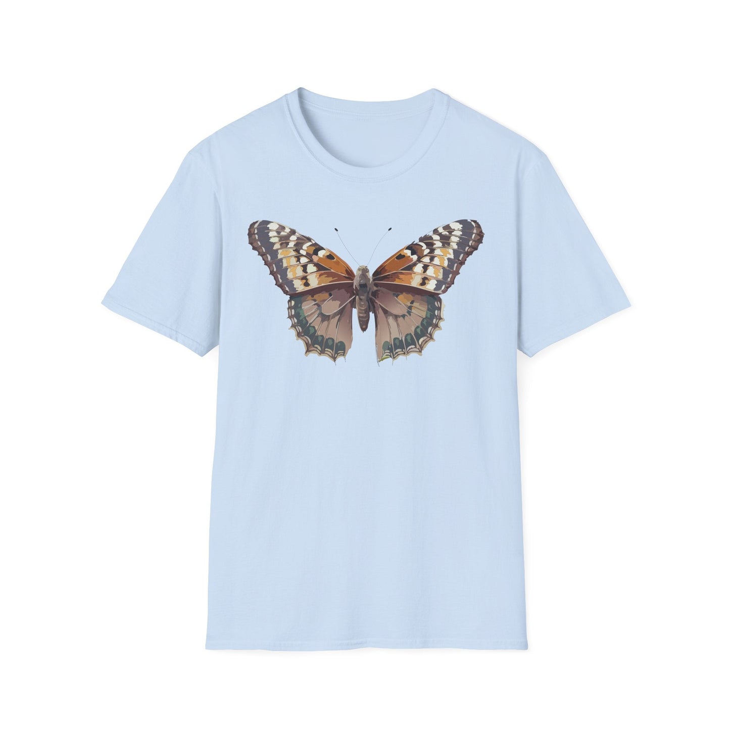 Monarch Butterfly Shirt Unisex T Shirt Design Gildan Softstyle 64000 100 Percent Ring Spun Cotton