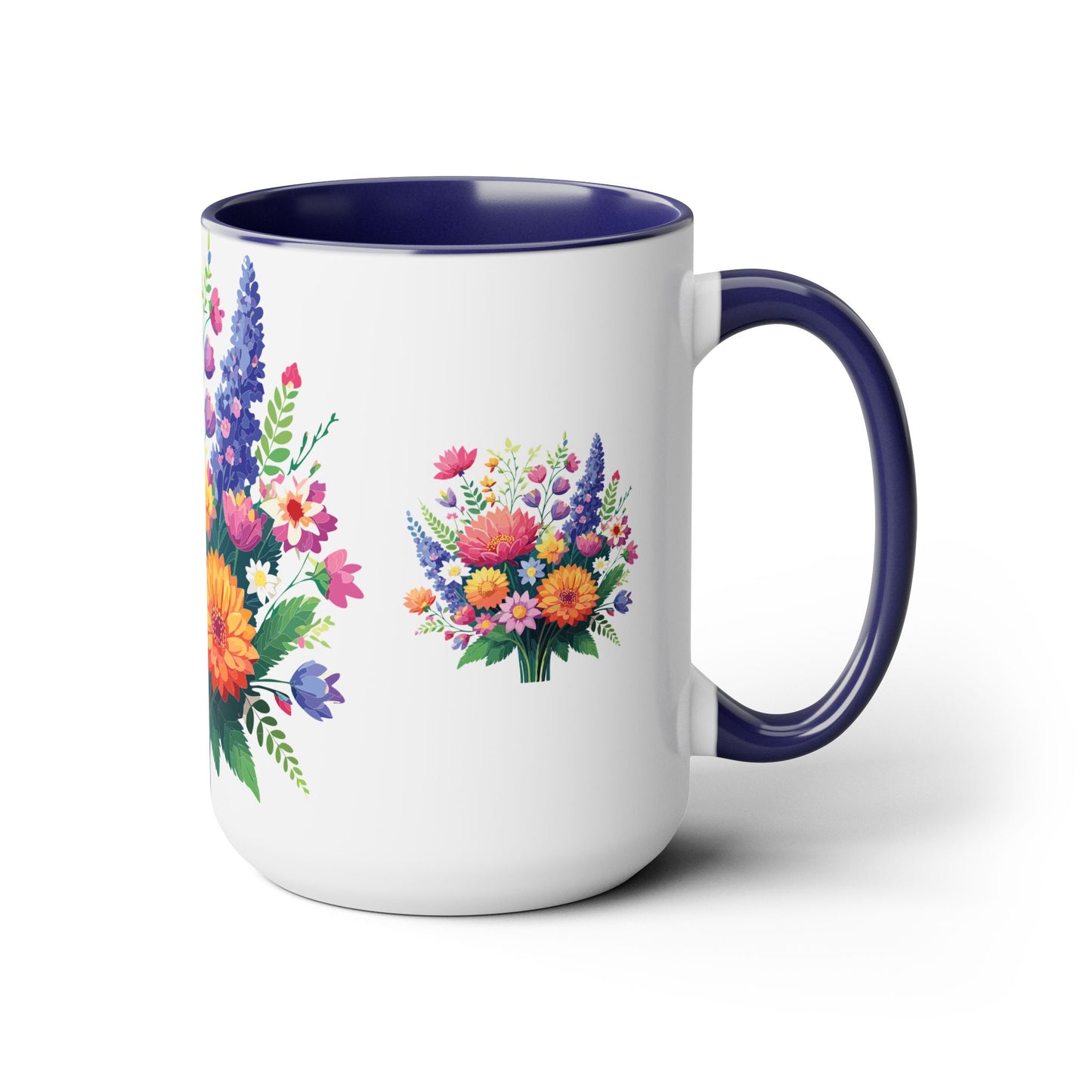 Floral Mug, Floral Cup