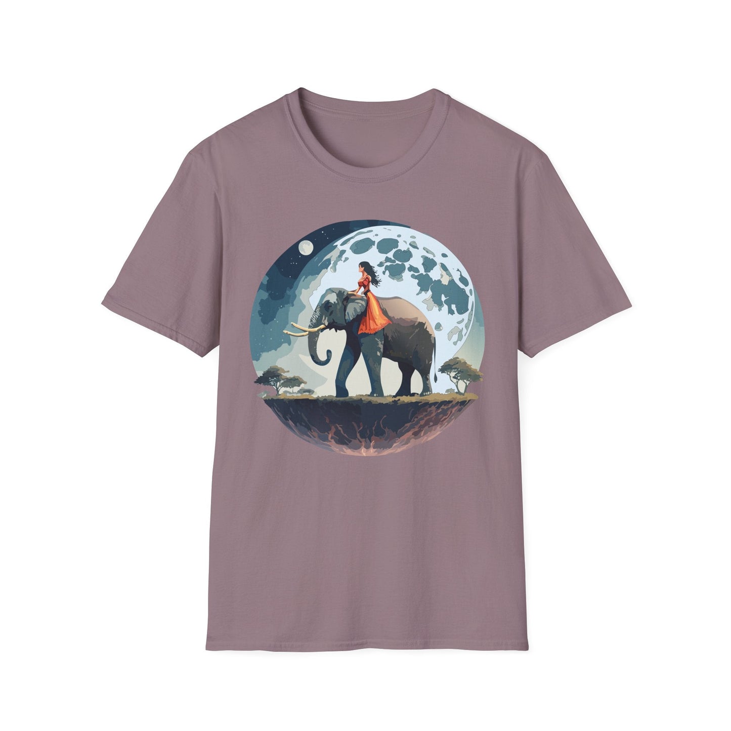 Womens Graphic T Shirt Art Design Tee SoftStyle Gildan 64000 100 Percent Ring Spun Cotton Comfort